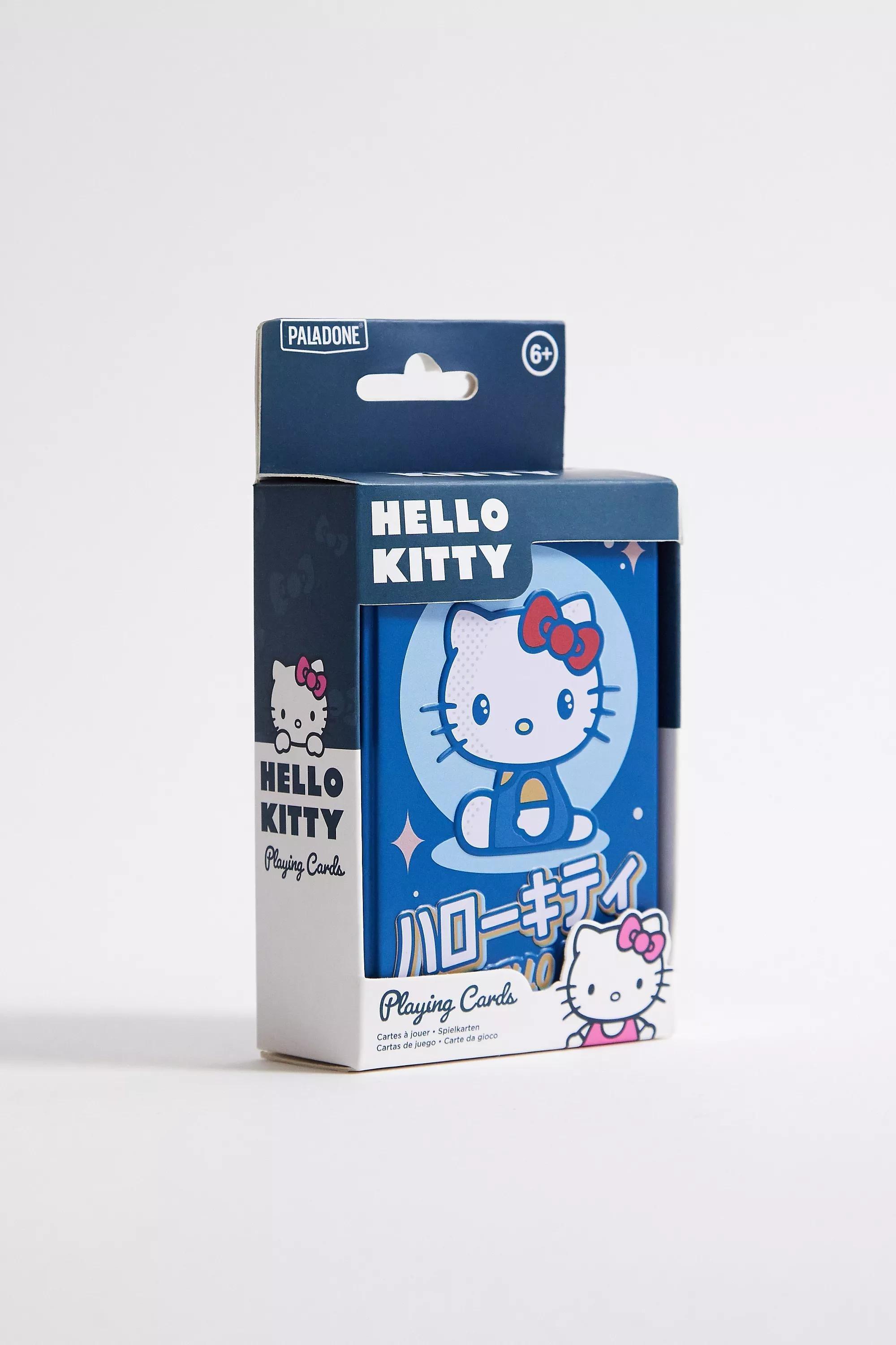 Blue Hello Kitty Playing Cards, BLUE, large image number 5