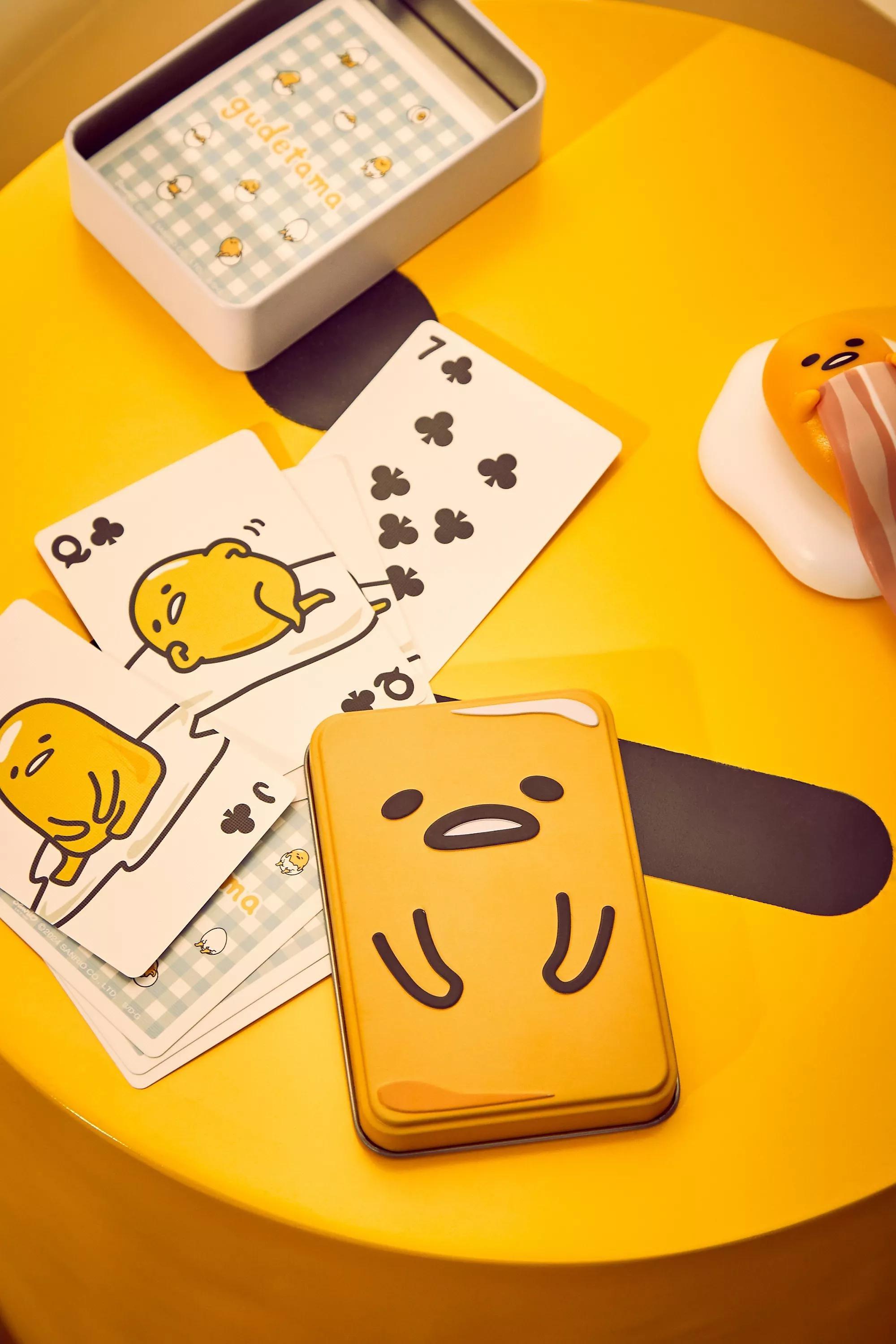 Yellow Gudetama Playing Cards, YEL, large image number 0