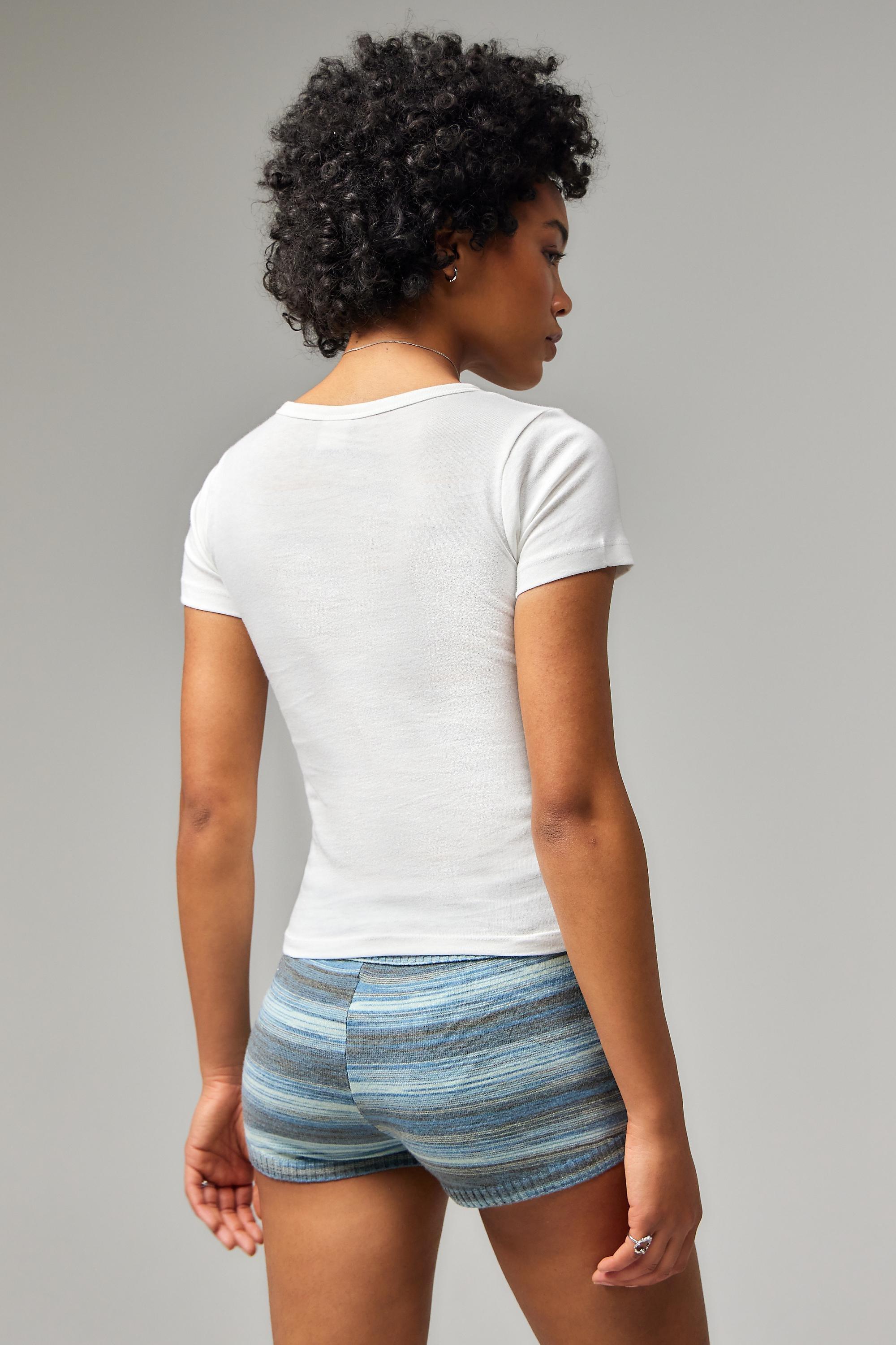 White Printed T-Shirt, , large image number 3