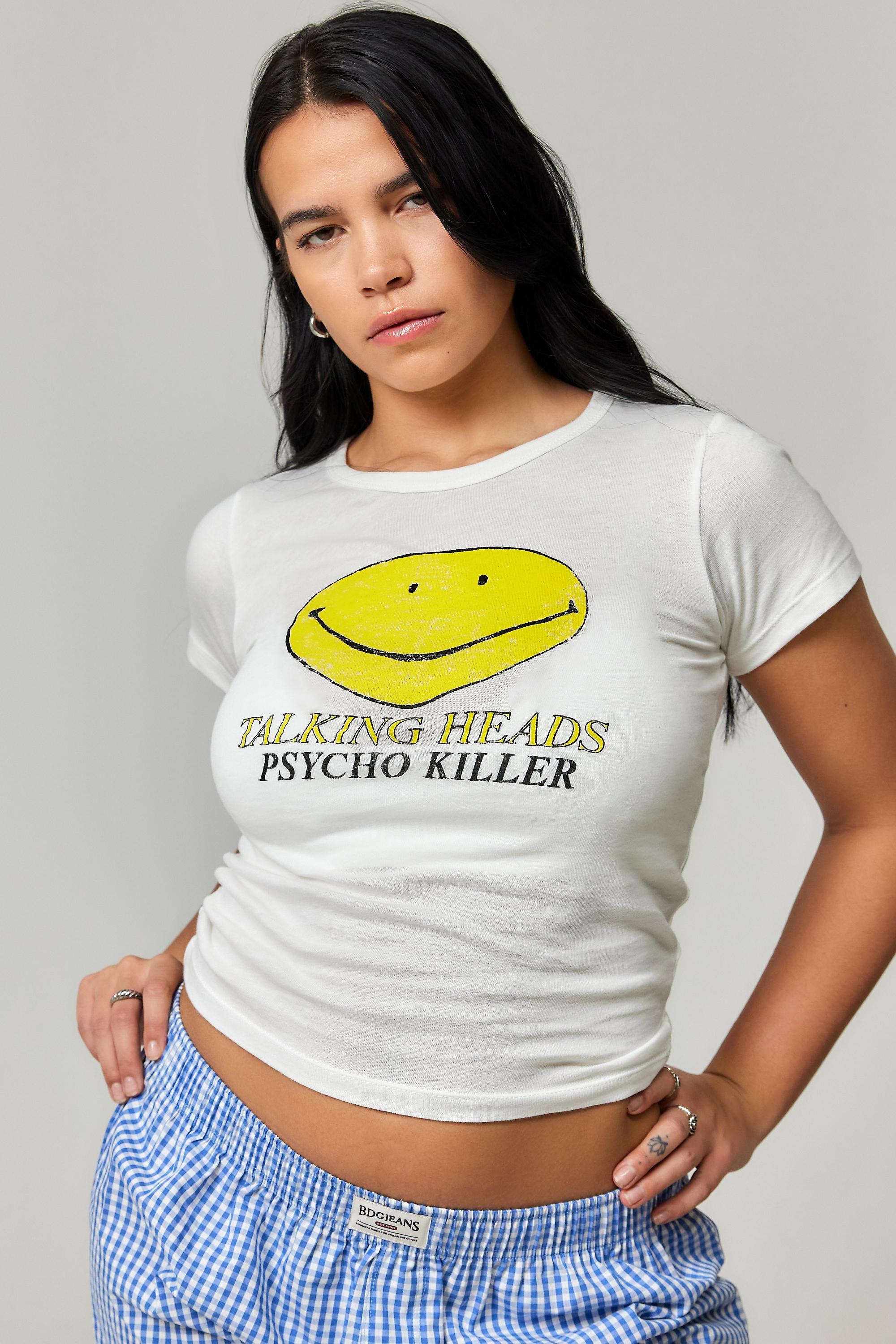 White Printed T-Shirt, , large image number 4