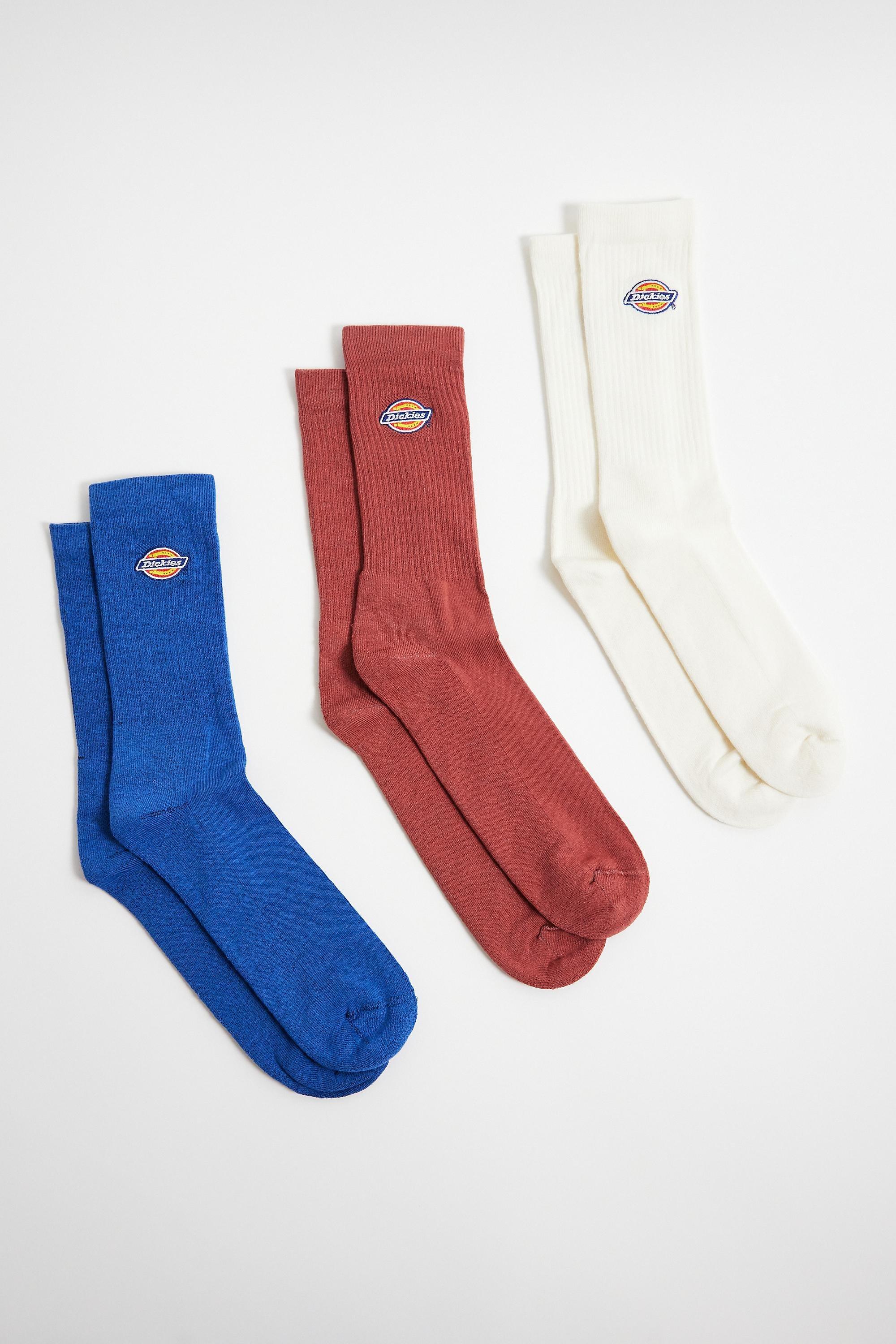 Multicolour Dickies Valley Grove Socks 3 Pack, ASSORT, large image number 1