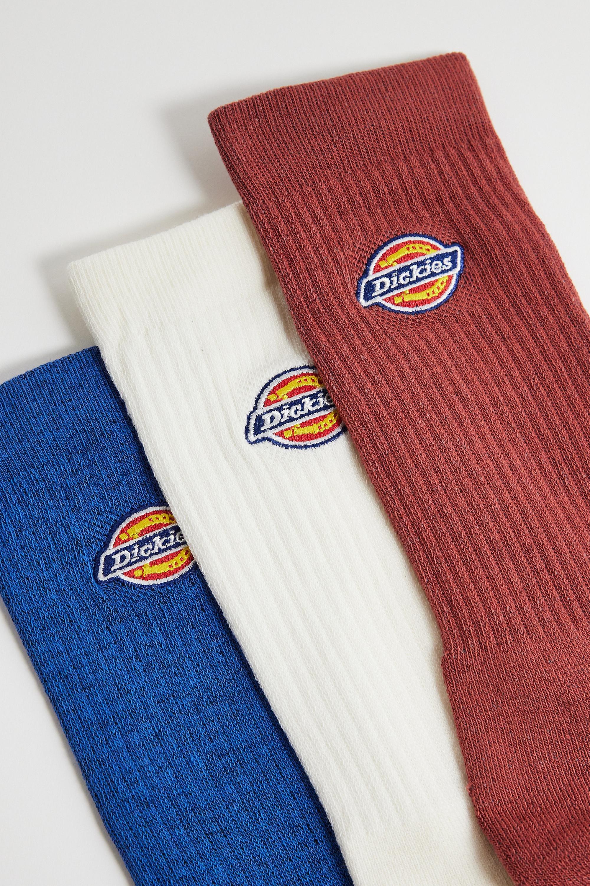 Multicolour Dickies Valley Grove Socks 3 Pack, ASSORT, large image number 2