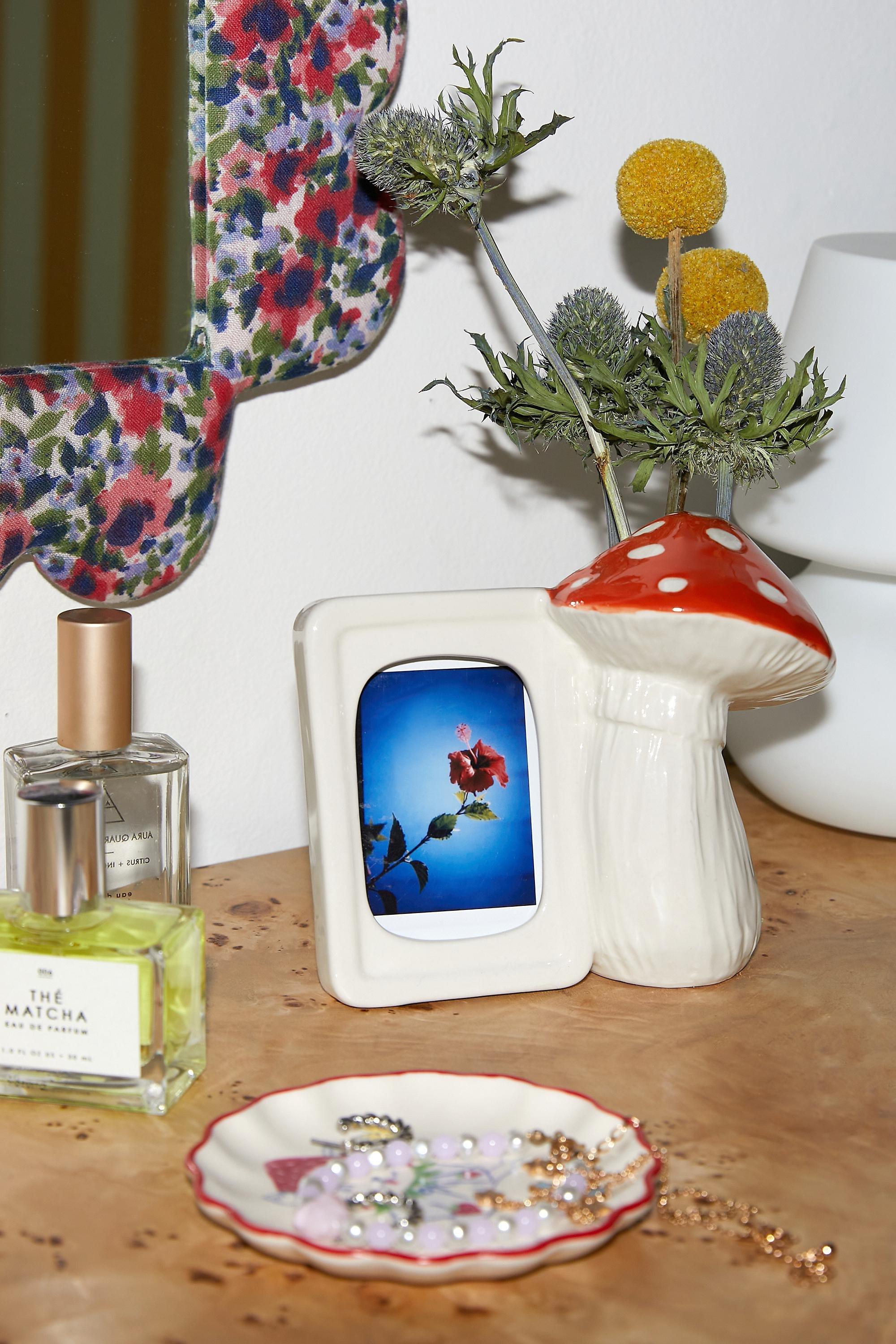 Red Mushroom Instax Photo Frame, RED, large image number 0