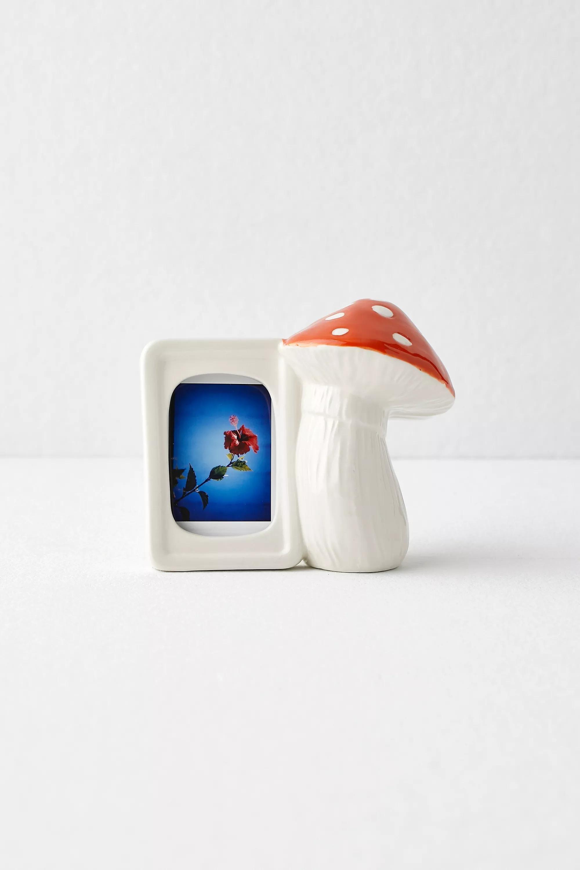Red Mushroom Instax Photo Frame, RED, large image number 1