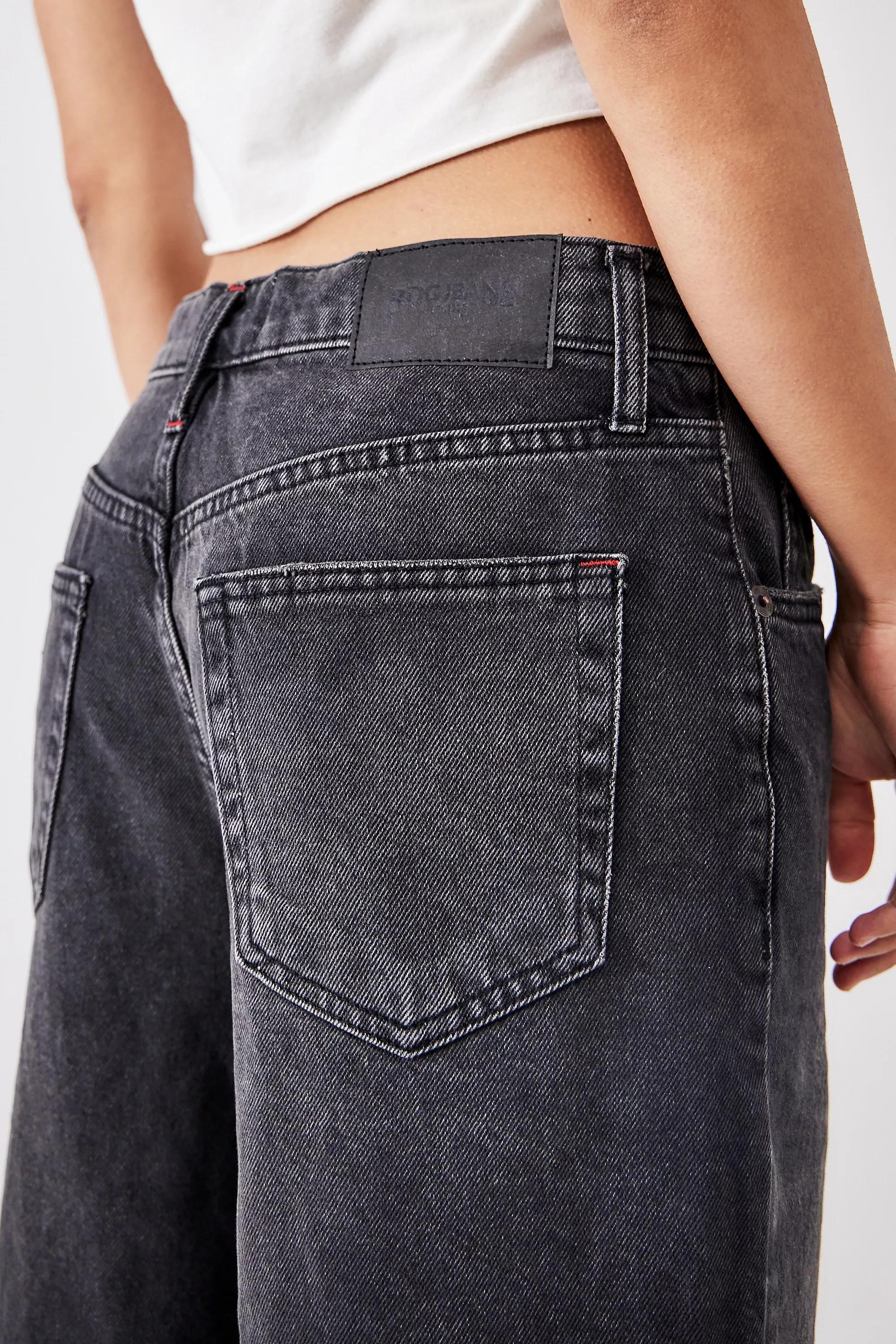 Black Bdg Missouri Longline Authentic Jorts, , large image number 3