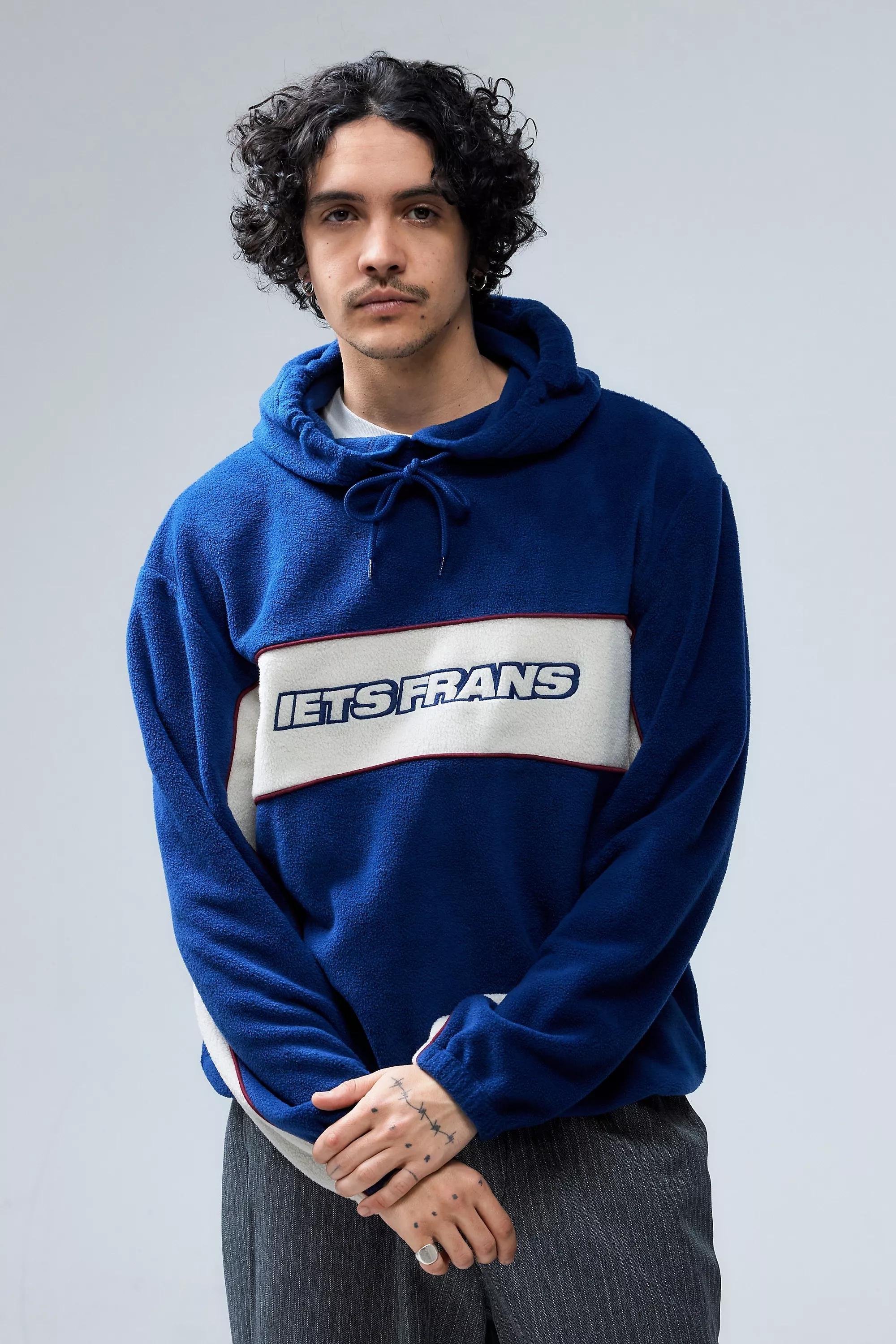 Blue Iets Frans... Panel Fleece Hoodie, , large image number 0