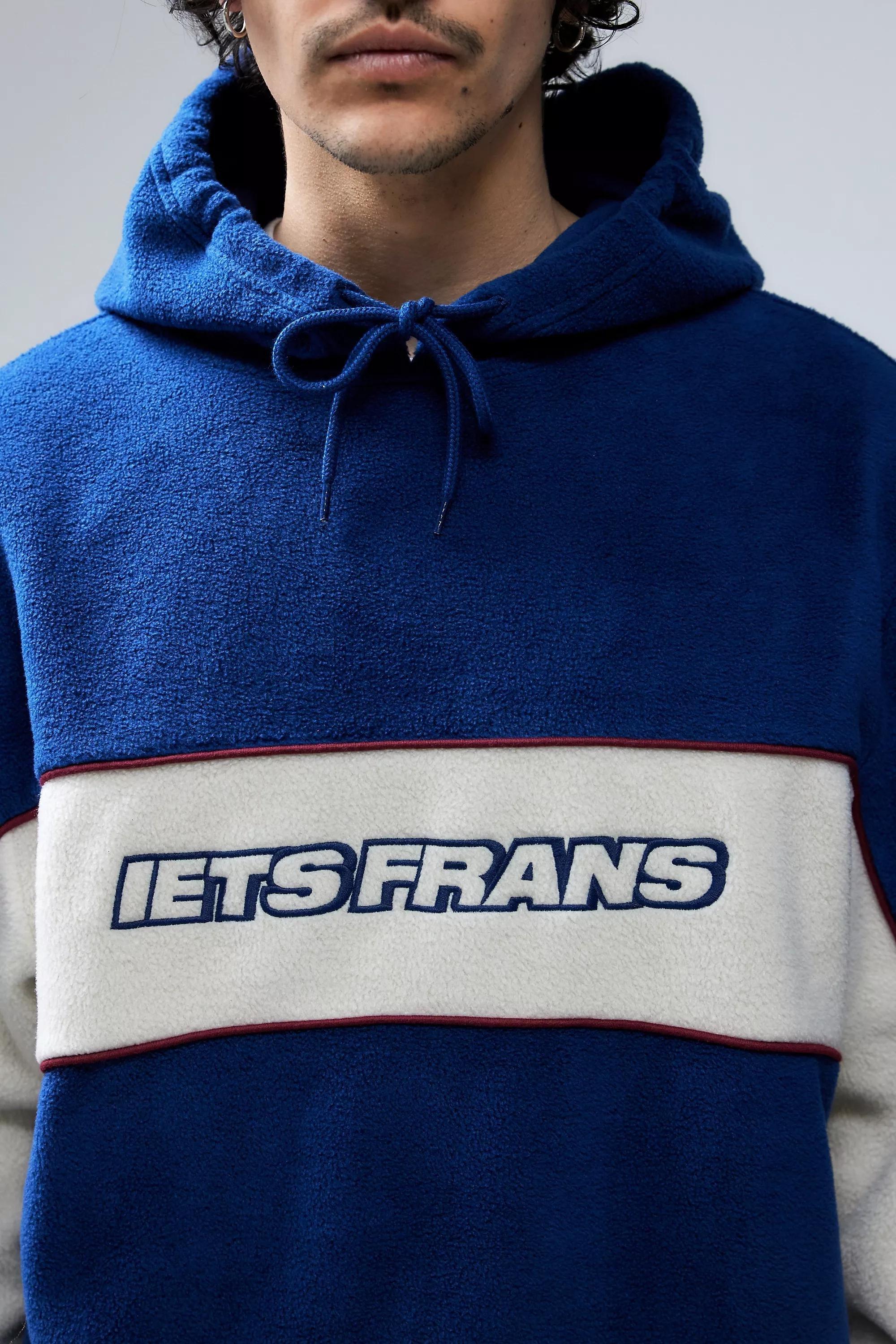 Blue Iets Frans... Panel Fleece Hoodie, , large image number 1