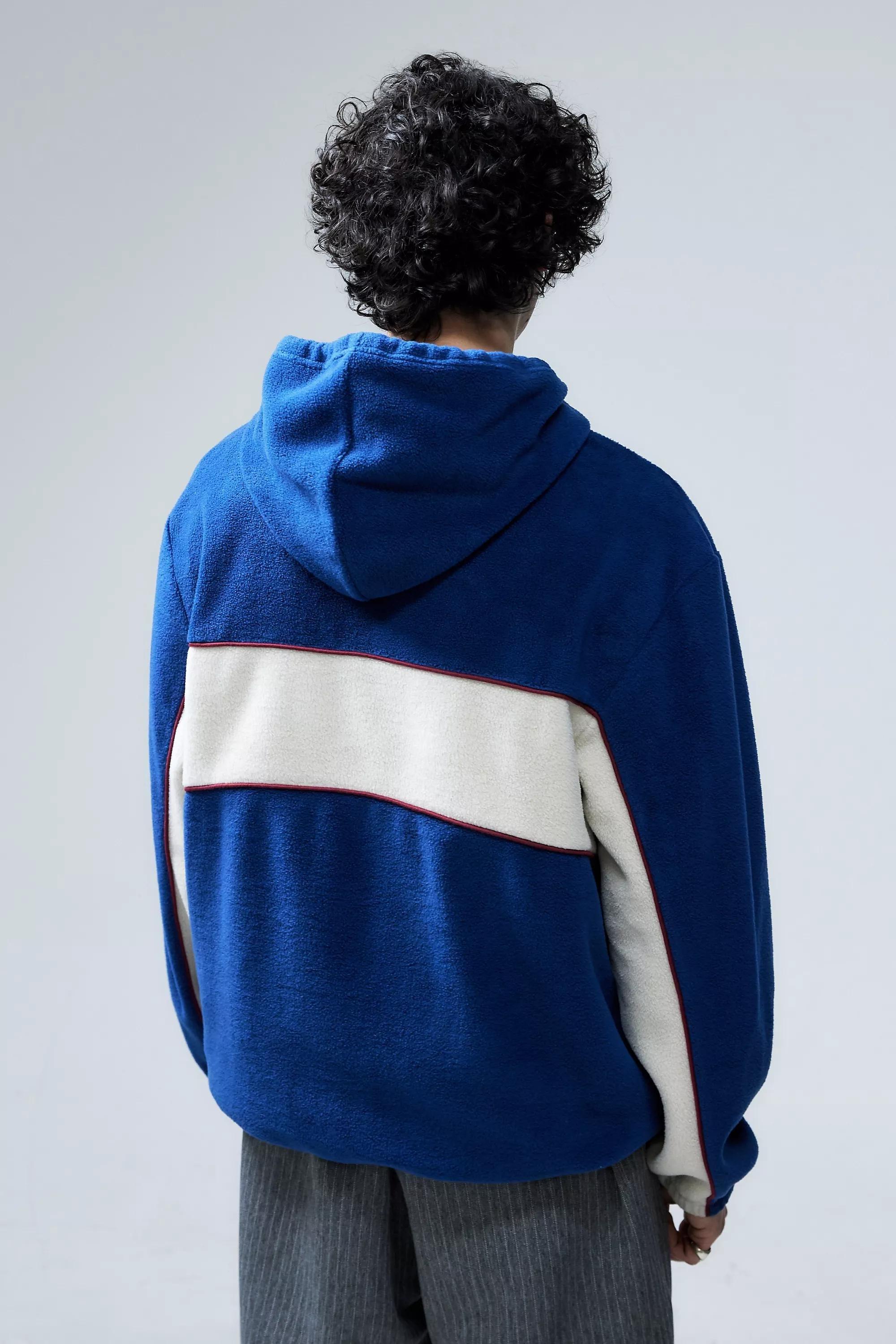 Blue Iets Frans... Panel Fleece Hoodie, , large image number 3