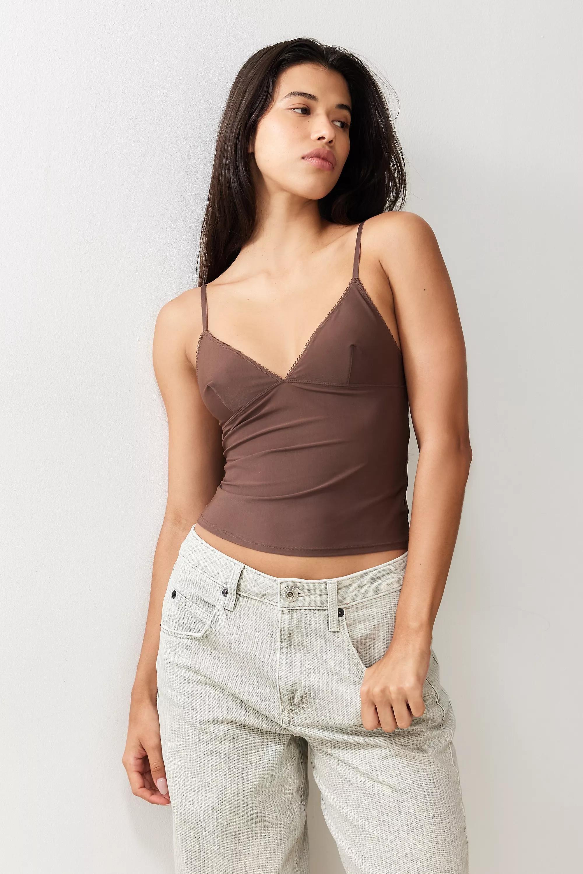 Brown Out From Under Je Taime Stretch Cami Top, , large image number 0