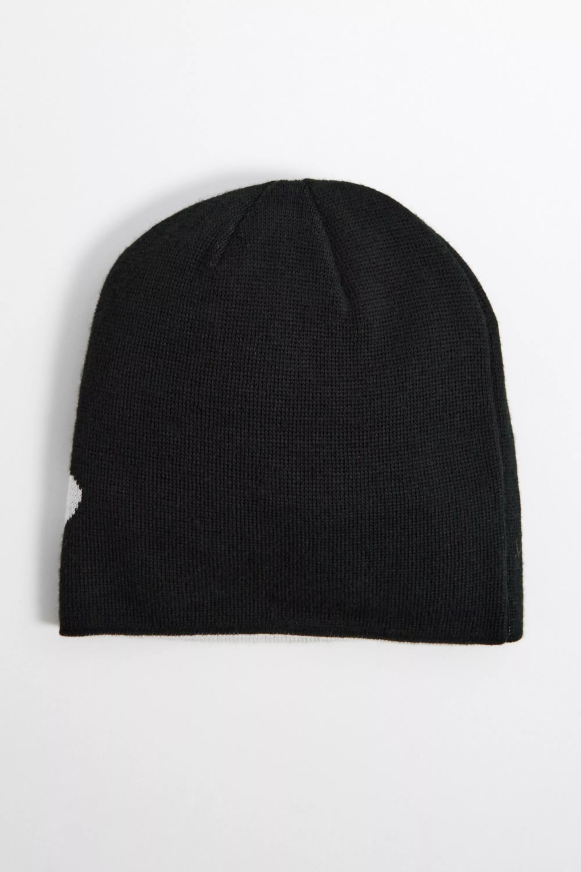 Black UO Oakley Beanie, BLK, large image number 2