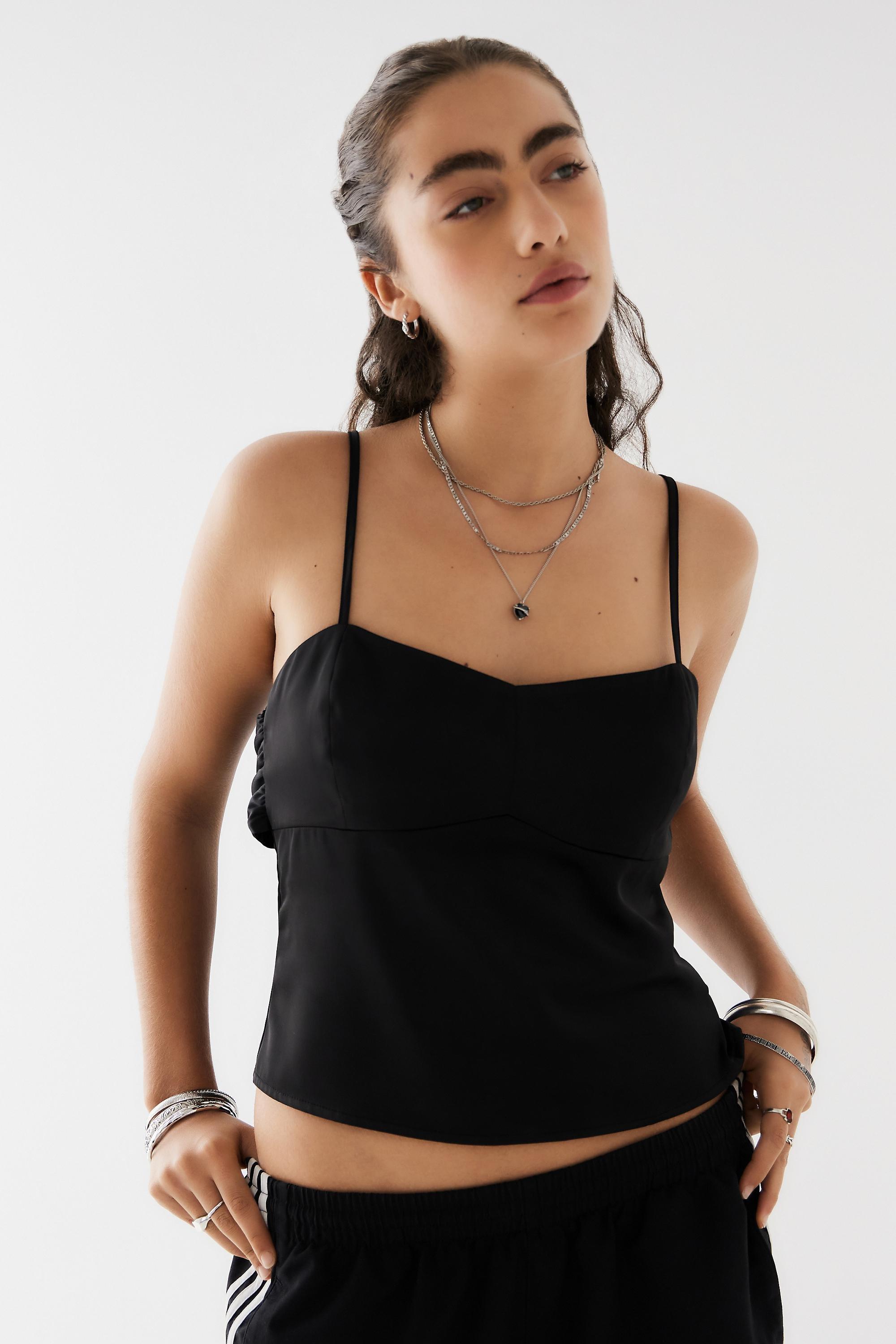 BLK UO Bella Tie-Back Cami, , large image number 0