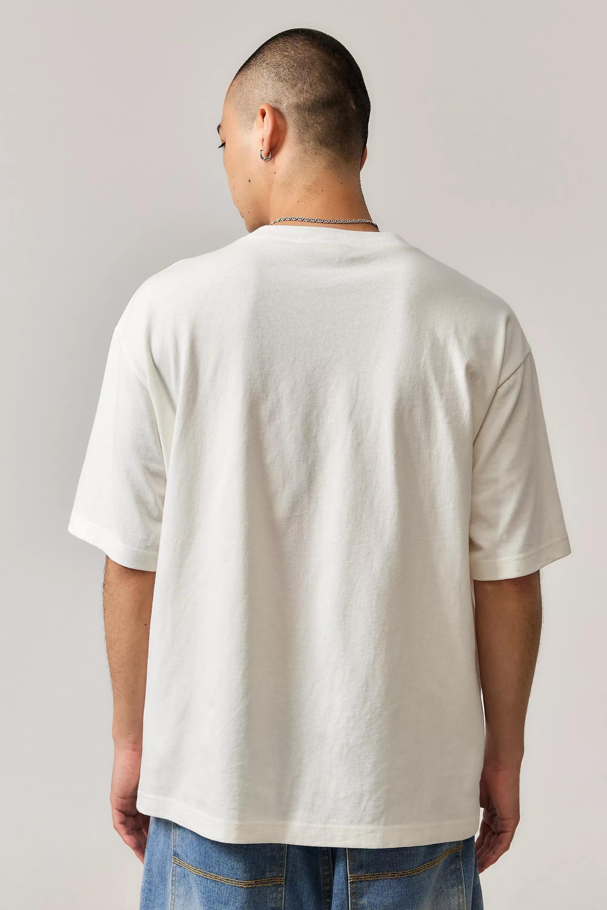 White Champion Uo Exclusive Pink Japanese Pillar T-Shirt, , large image number 3