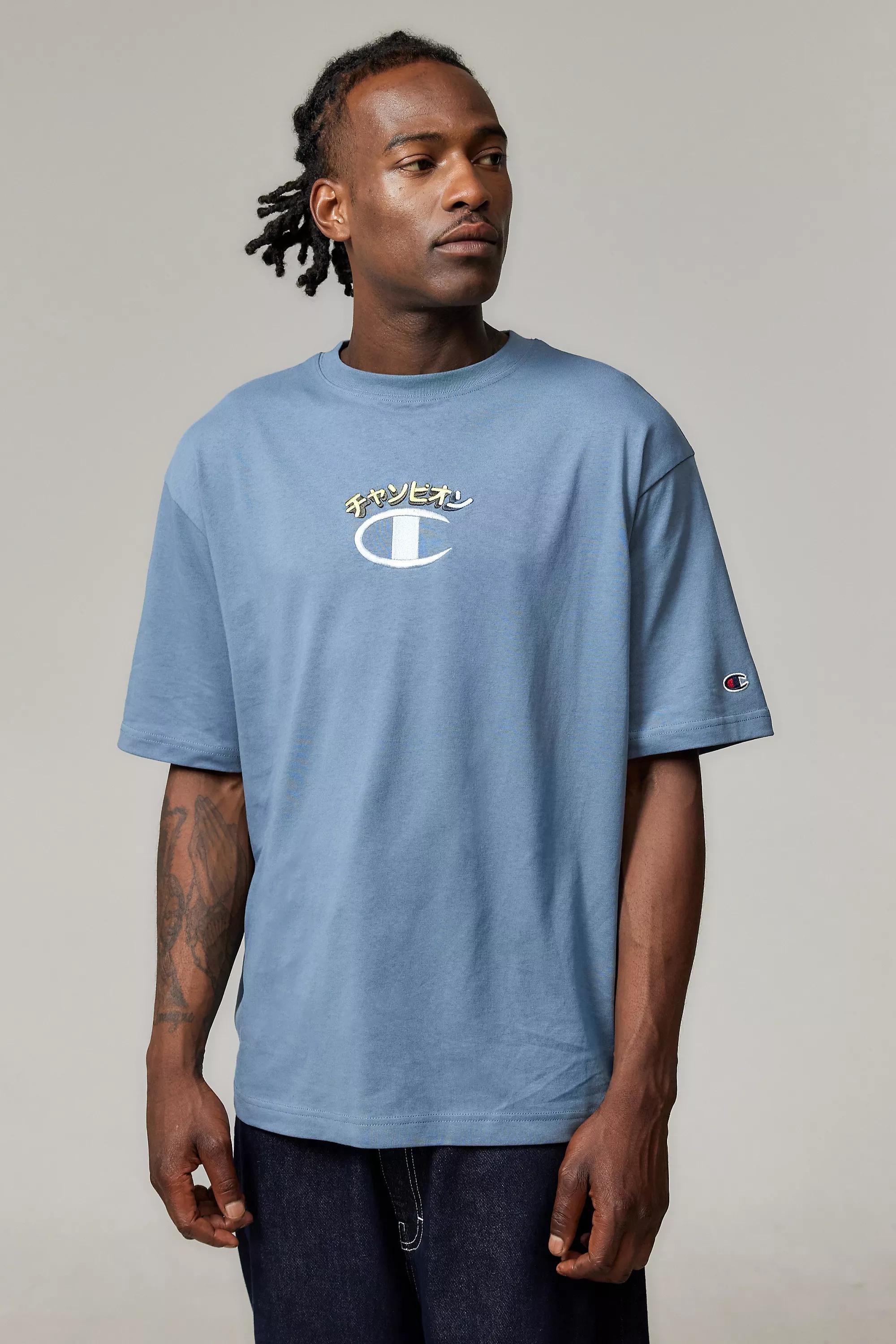 Blue Champion Uo Exclusive Citadel 70S Japanese T-Shirt, , large image number 0