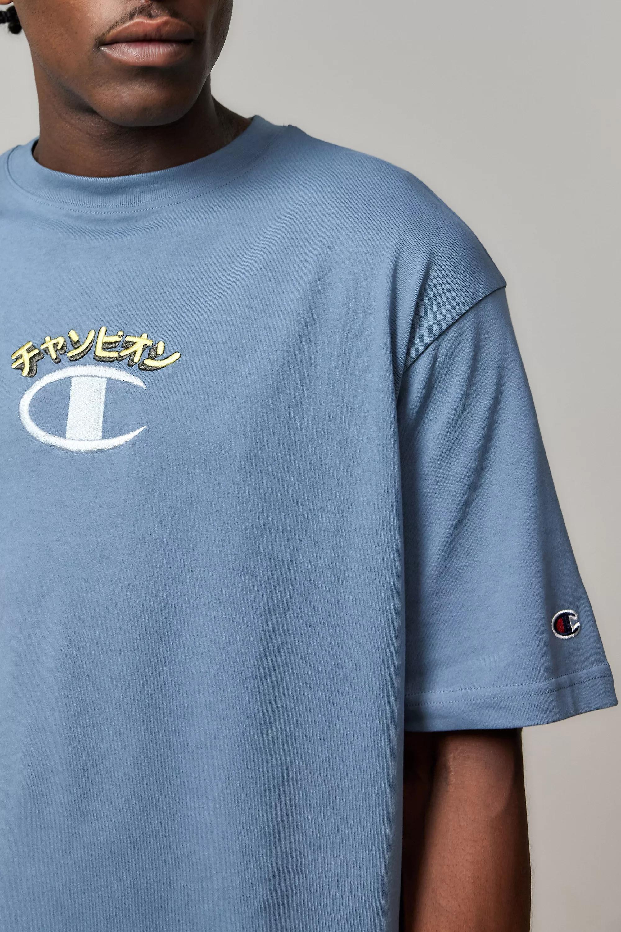 Blue Champion Uo Exclusive Citadel 70S Japanese T-Shirt, , large image number 1