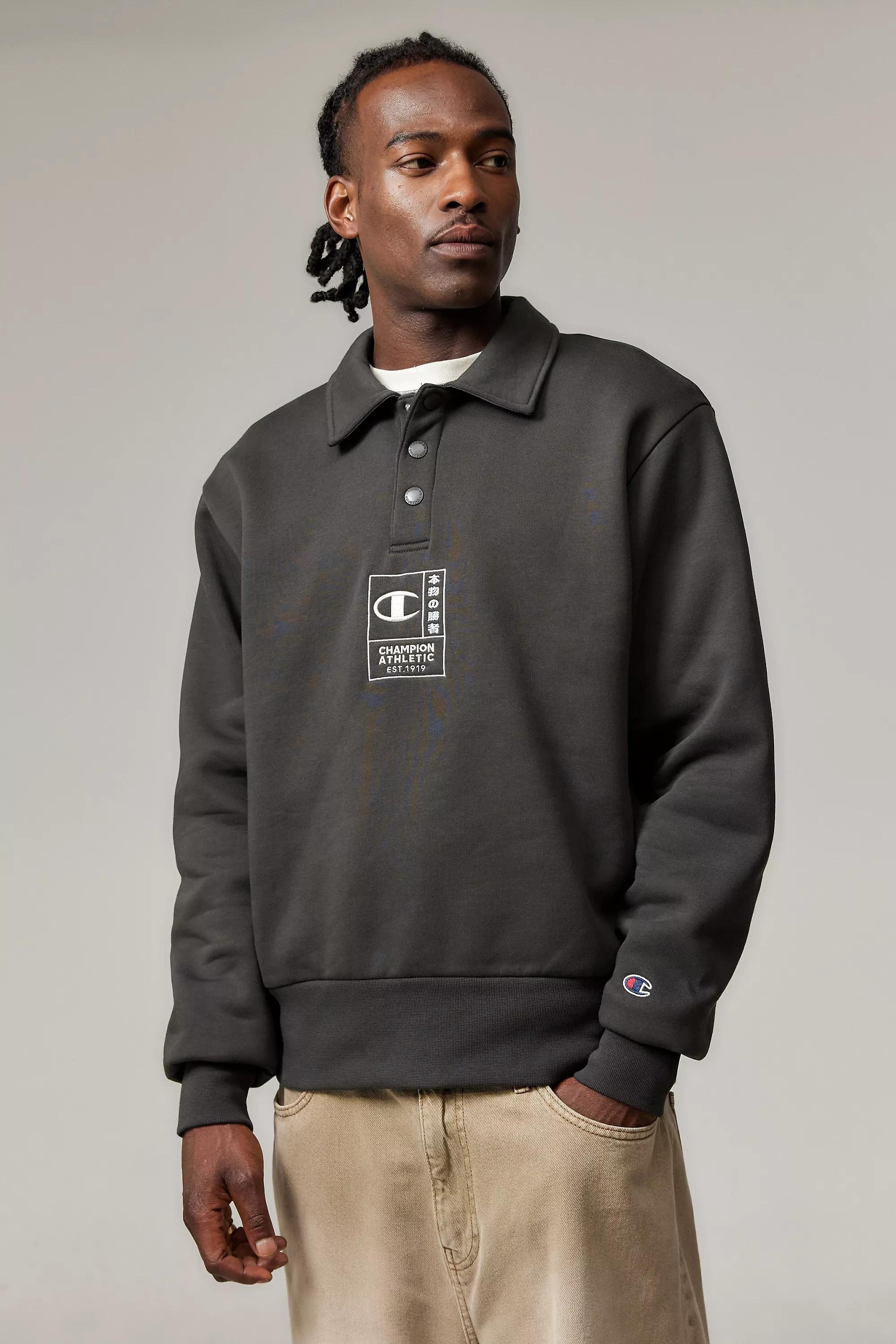 Black Champion Uo Exclusive Japanese Boxy Sweatshirt, , large image number 0