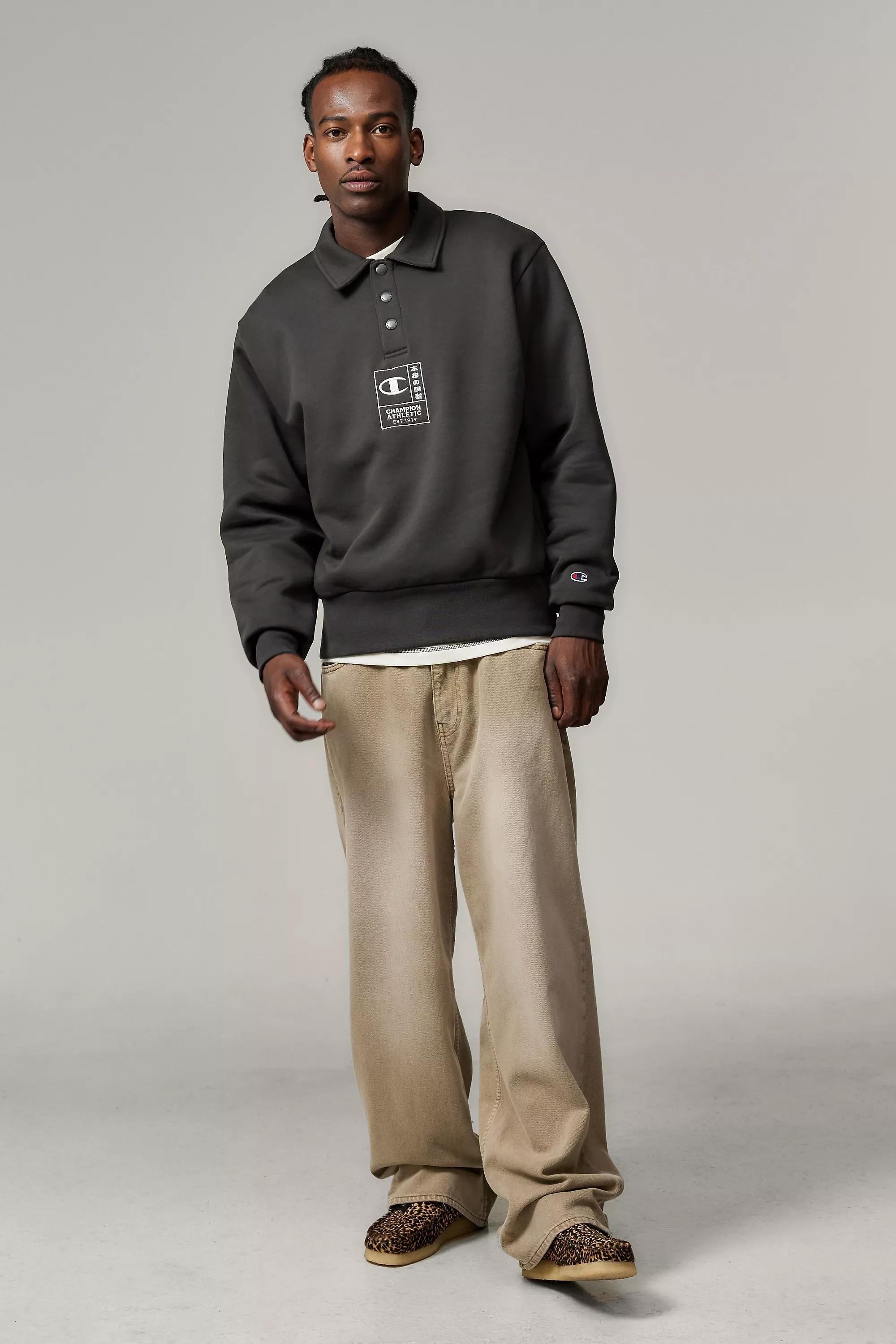 Black Champion Uo Exclusive Japanese Boxy Sweatshirt, , large image number 2