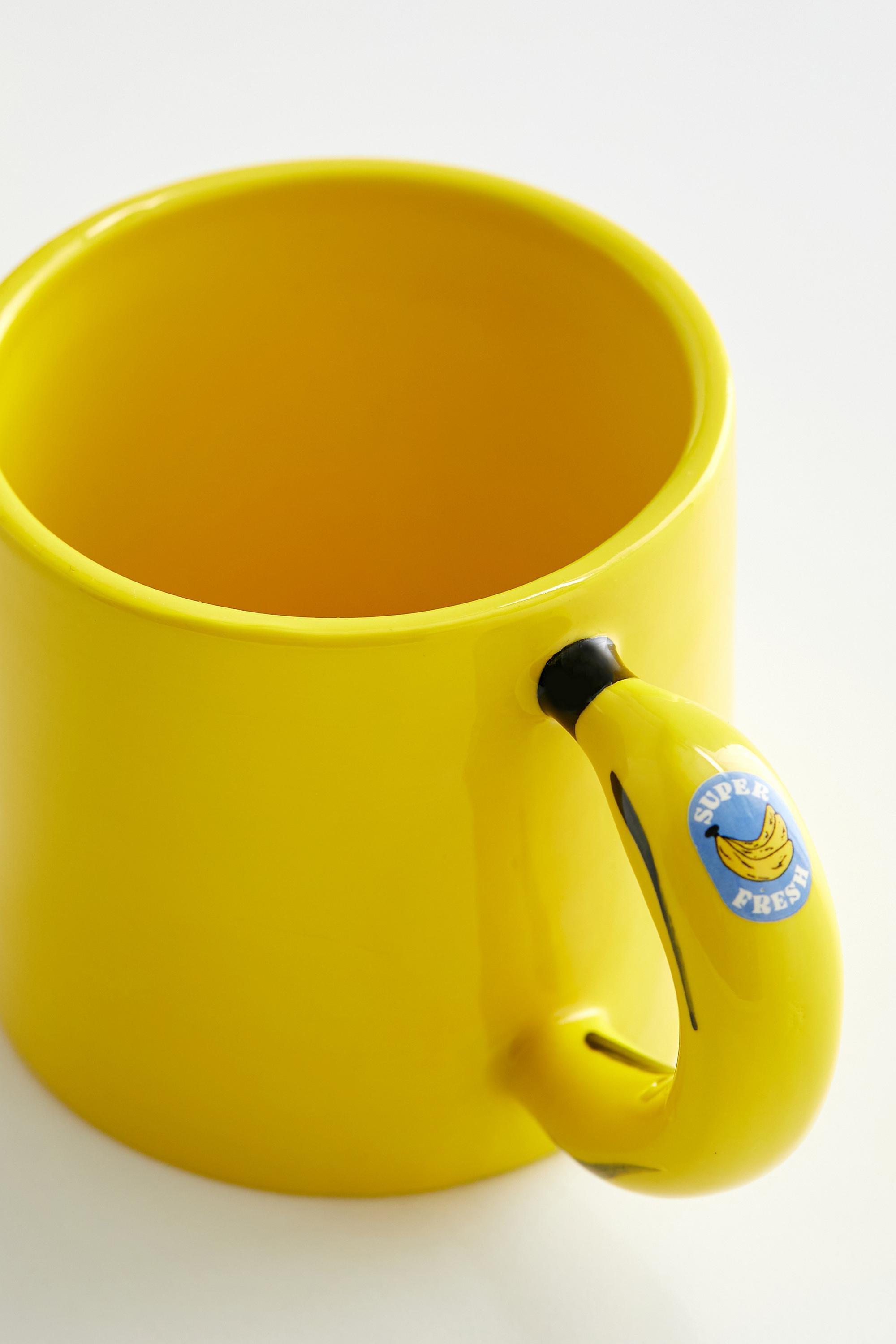 Yellow Banana Mug, YEL, large image number 3