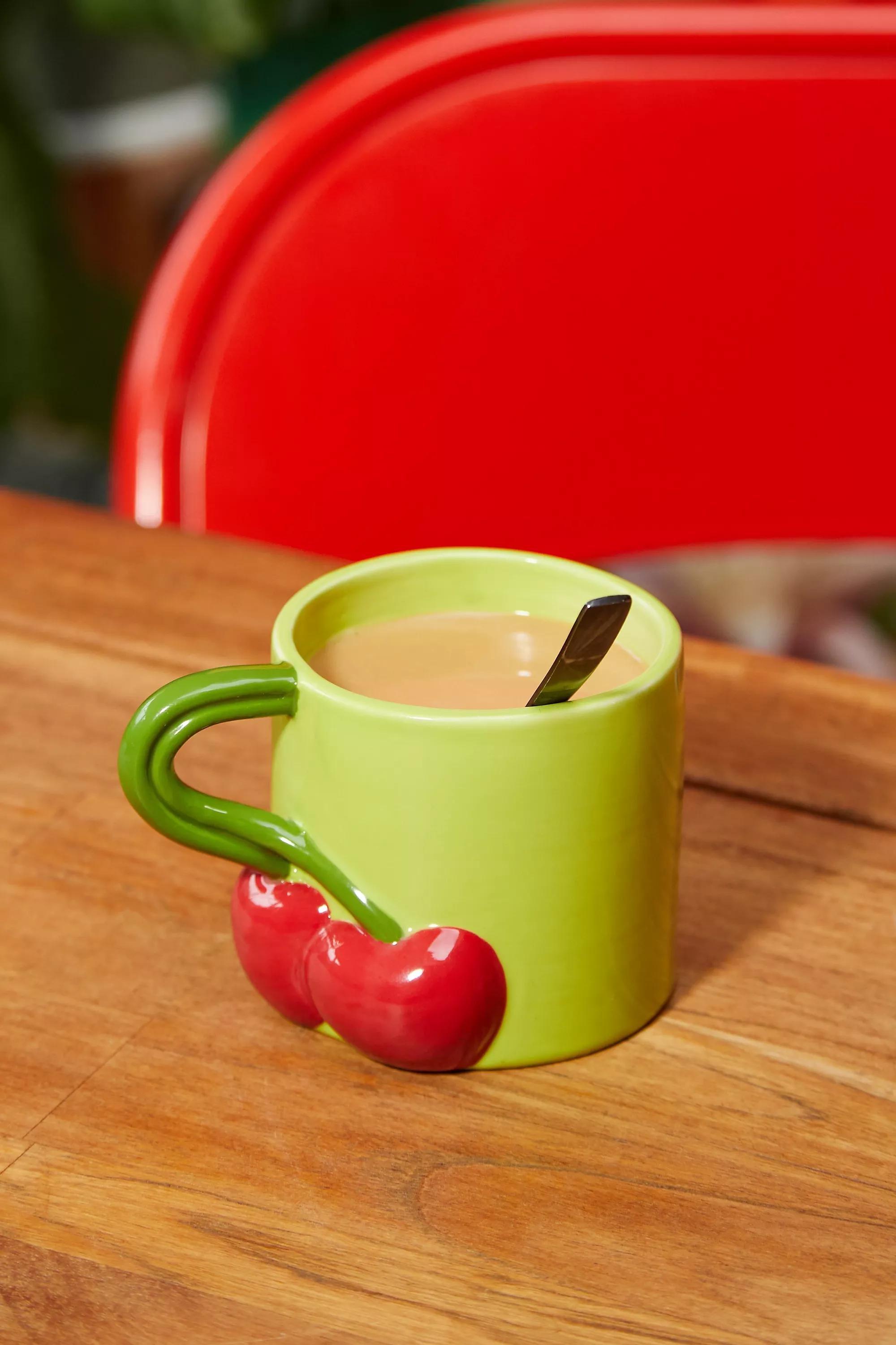 Green Cherry Mug, GRN, large image number 0