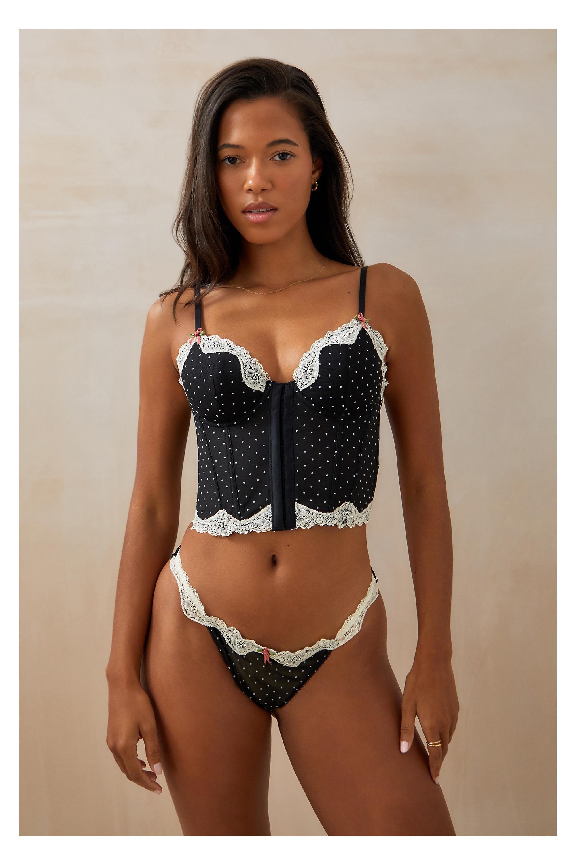 Black Out From Under Spot Corset Top, , large image number 3