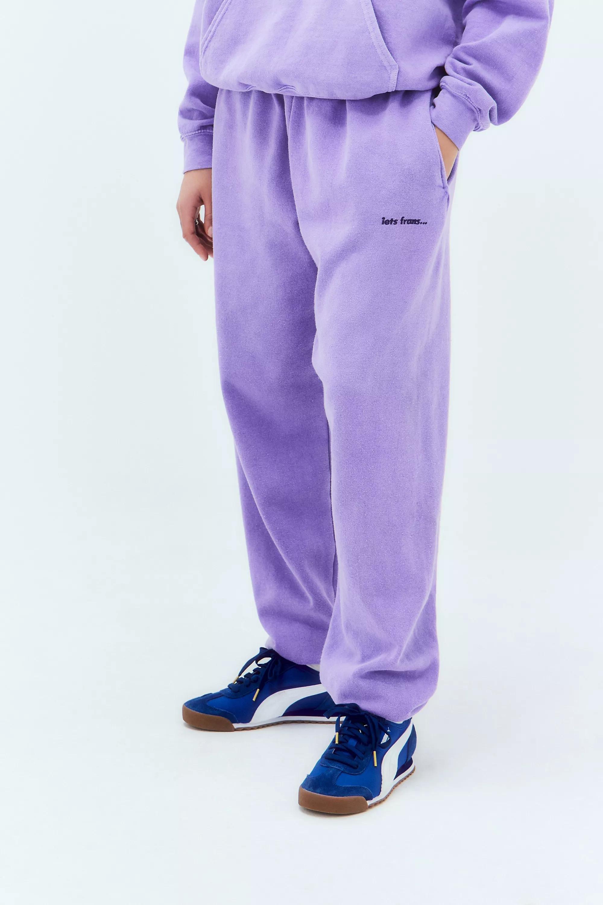Urban Outfitters - Lilac Iets Frans... Cuffed Joggers