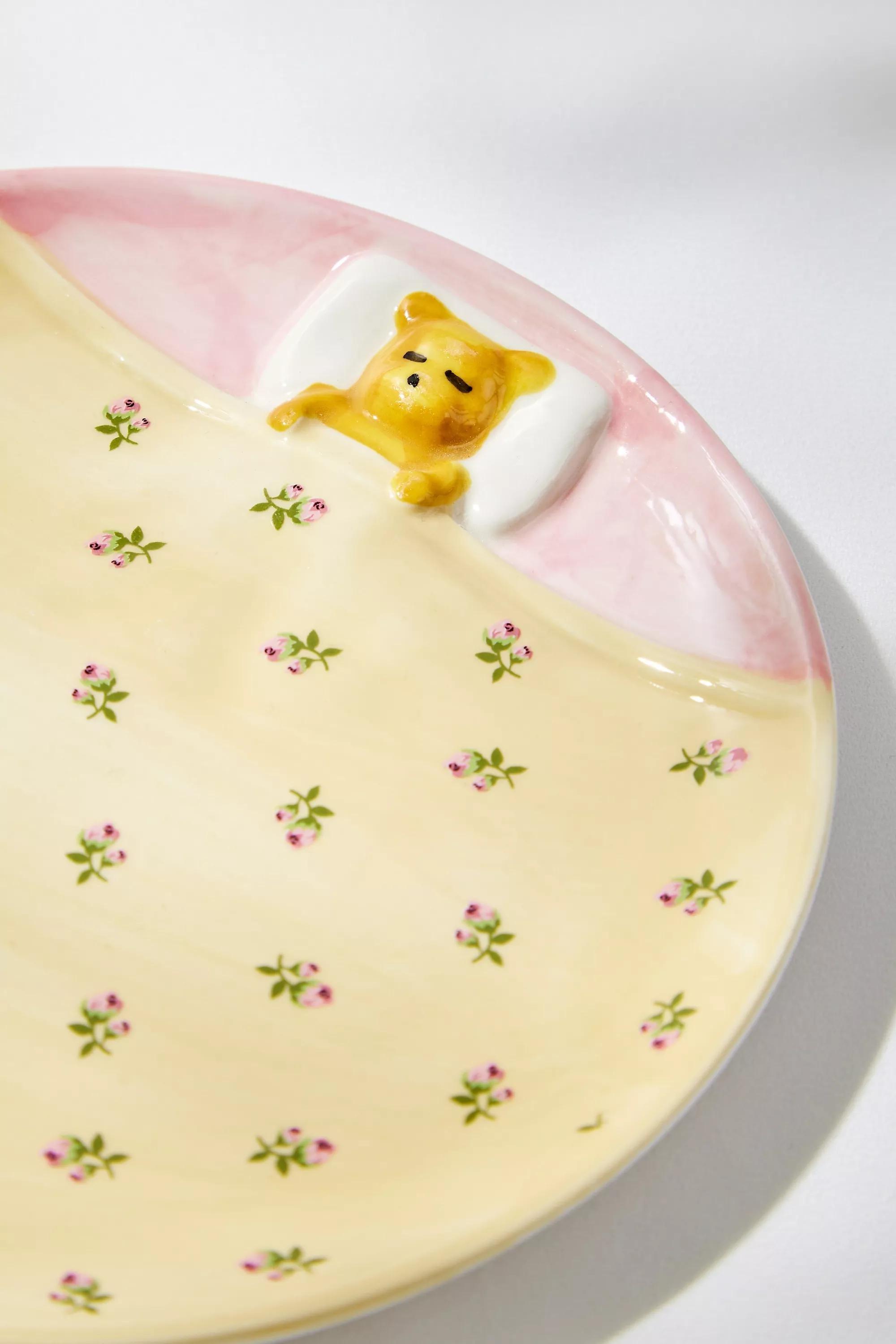 Multicolour Lana Bear Bed Mini Plate, ASSORT, large image number 1