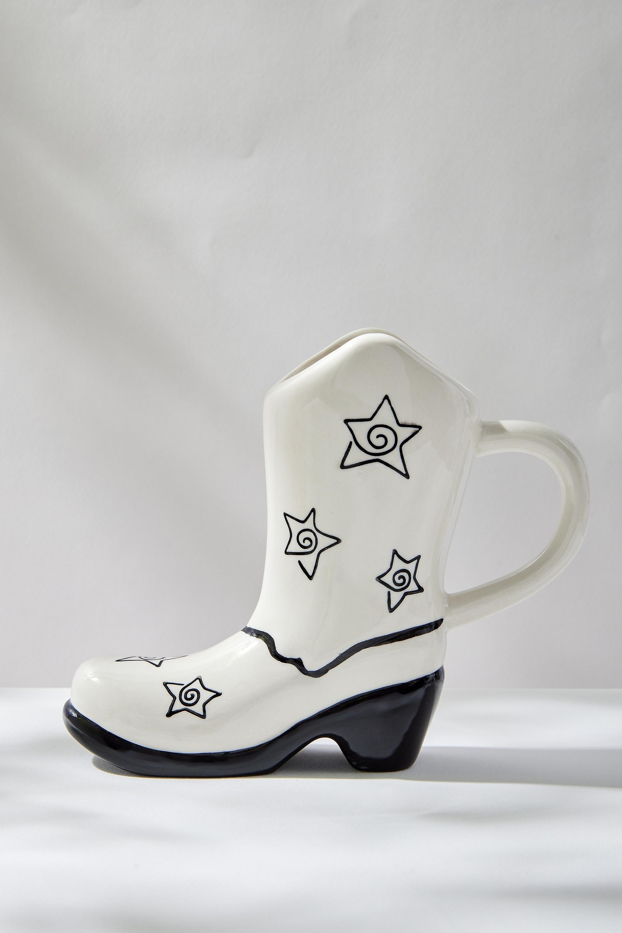 White Star Western Boot Mug, WHT, large image number 0