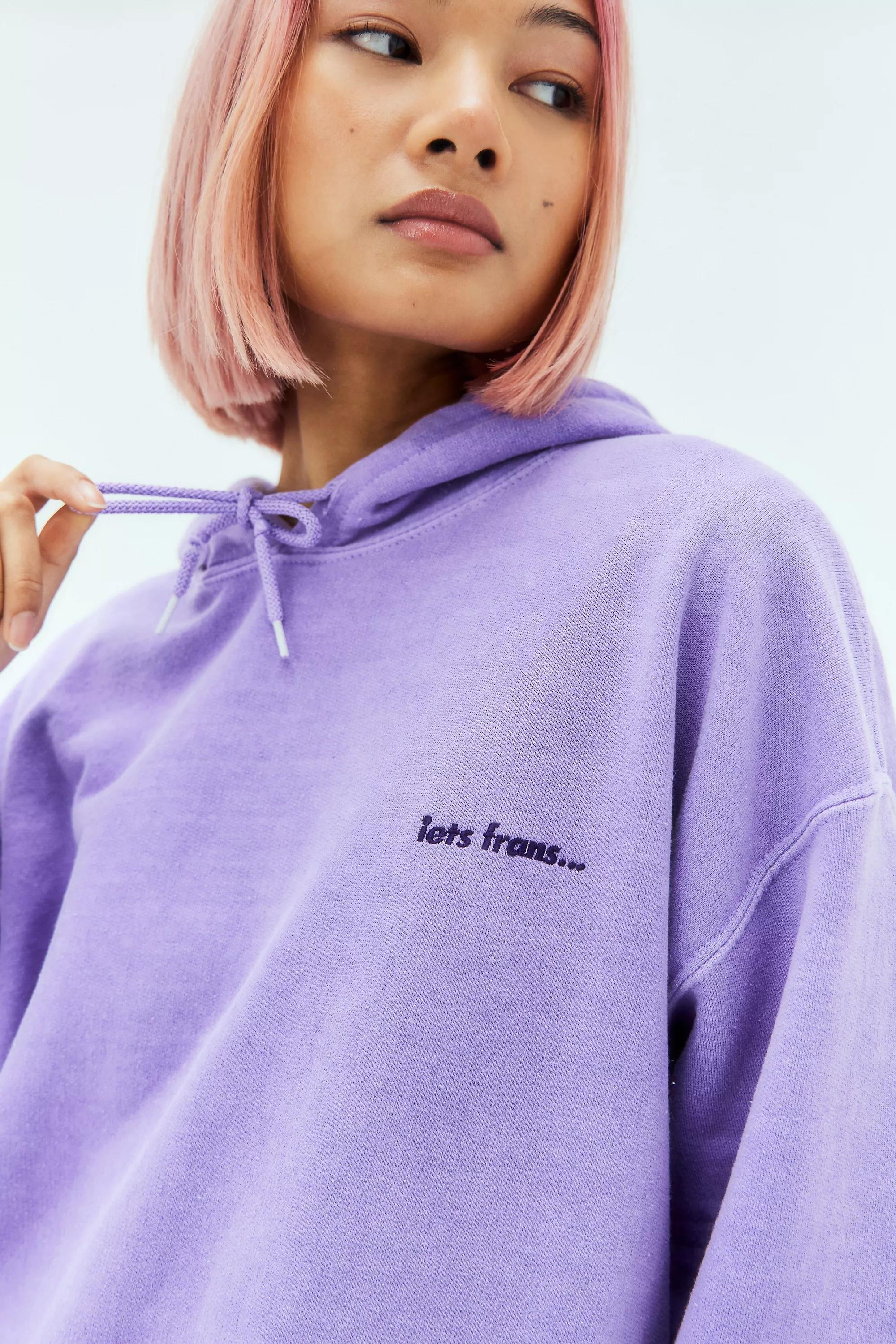 Purple Iets Frans... Hoodie, , large image number 0
