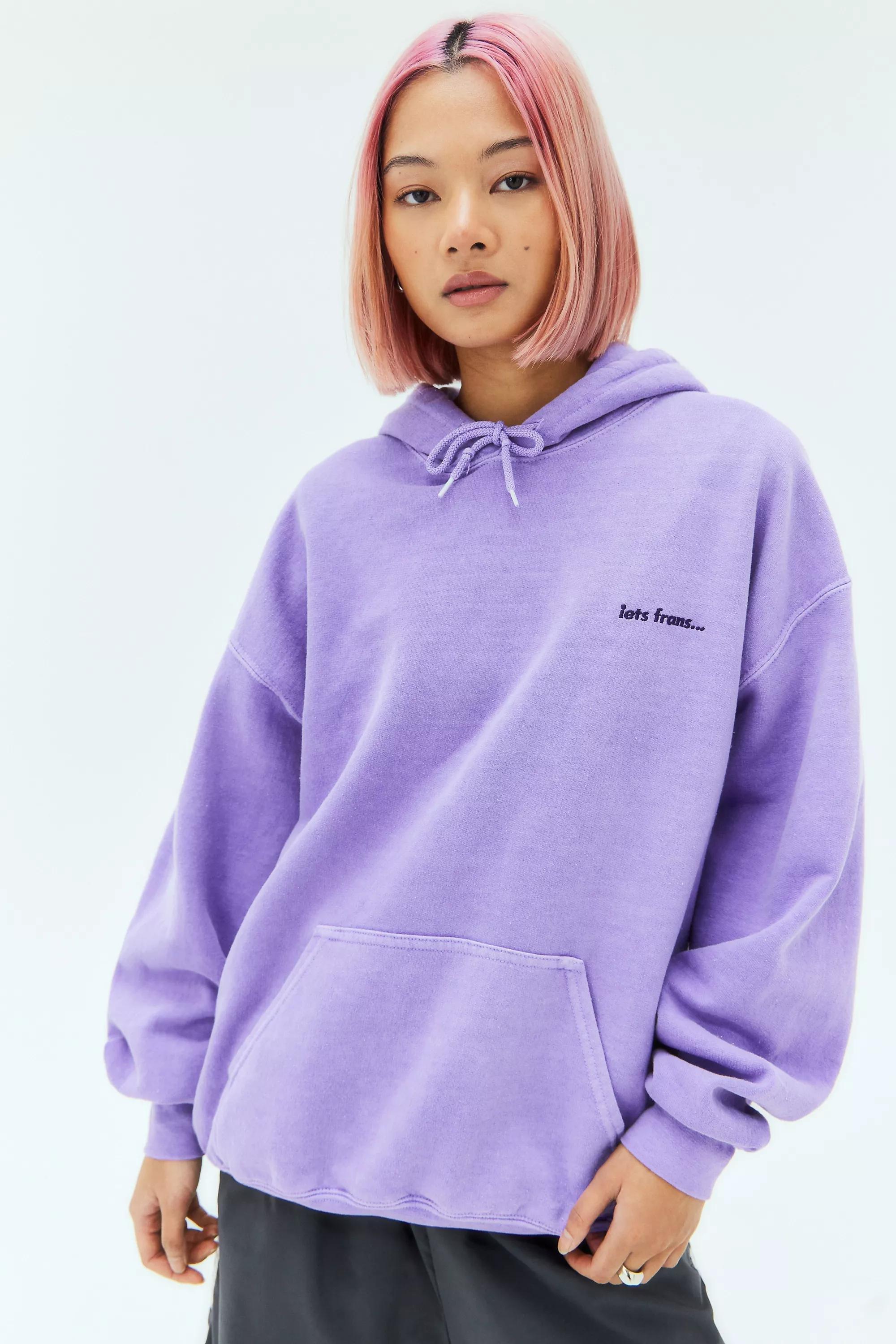 Purple Iets Frans... Hoodie, , large image number 2
