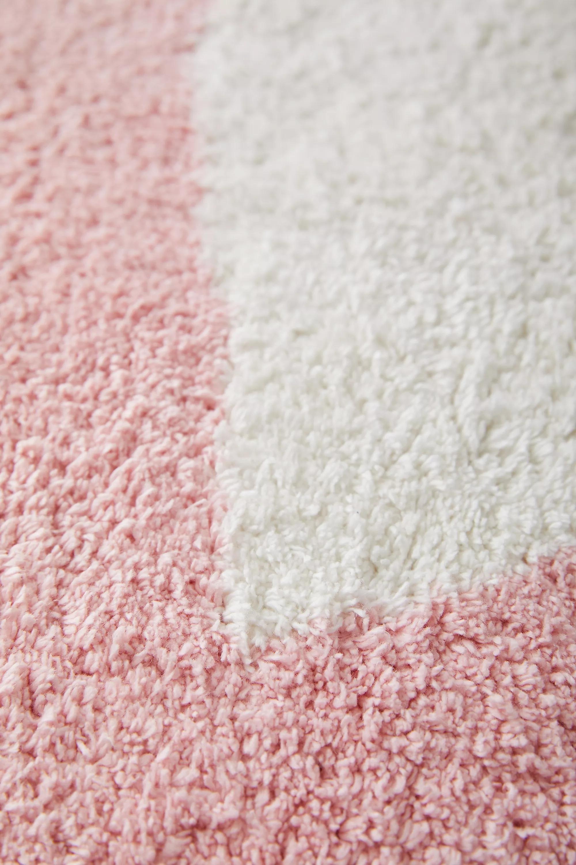 Pink Queen Of Hearts Bath Mat, PINK, large image number 2