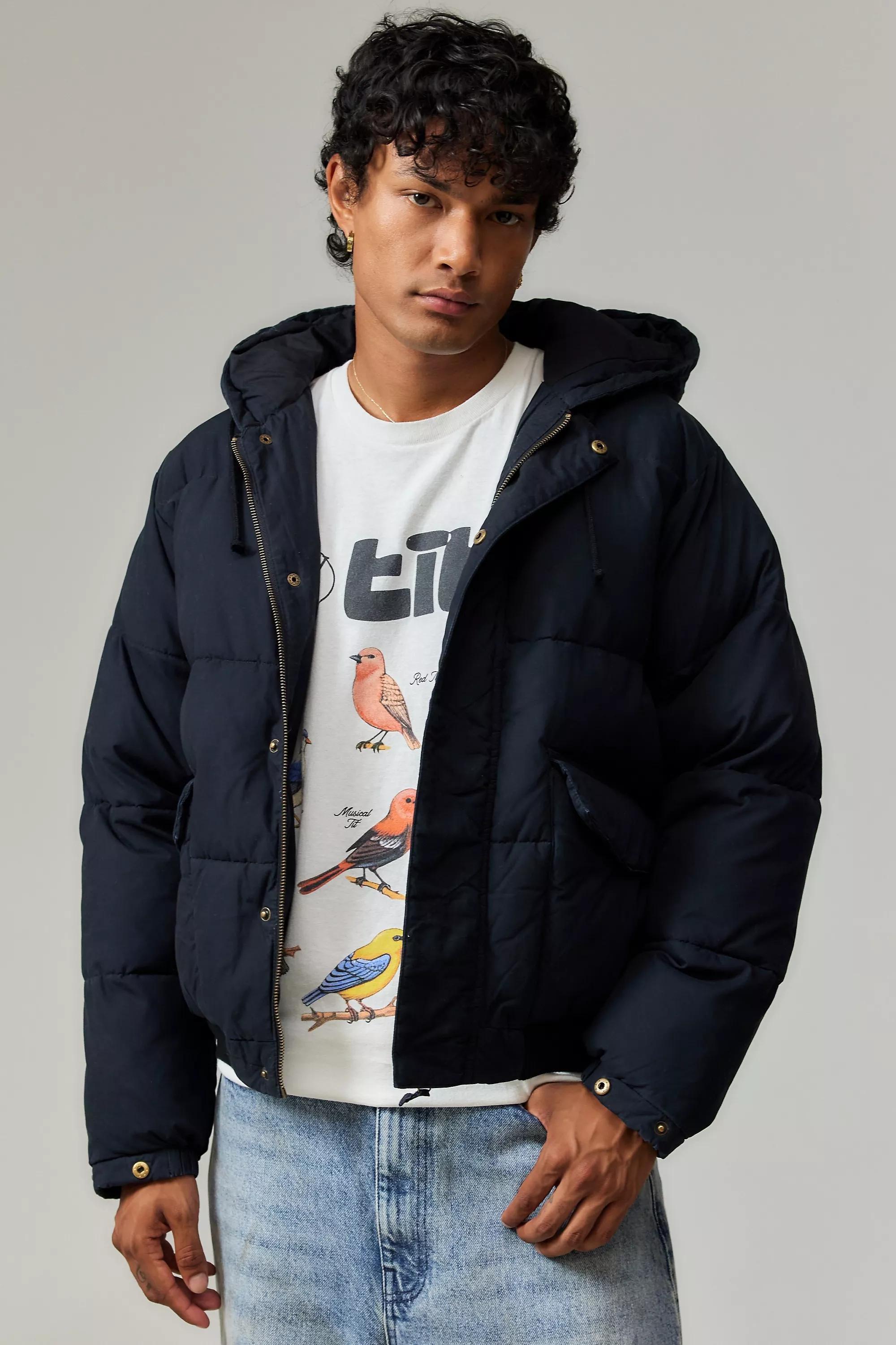 Black Bdg Puffer Jacket, , large image number 0