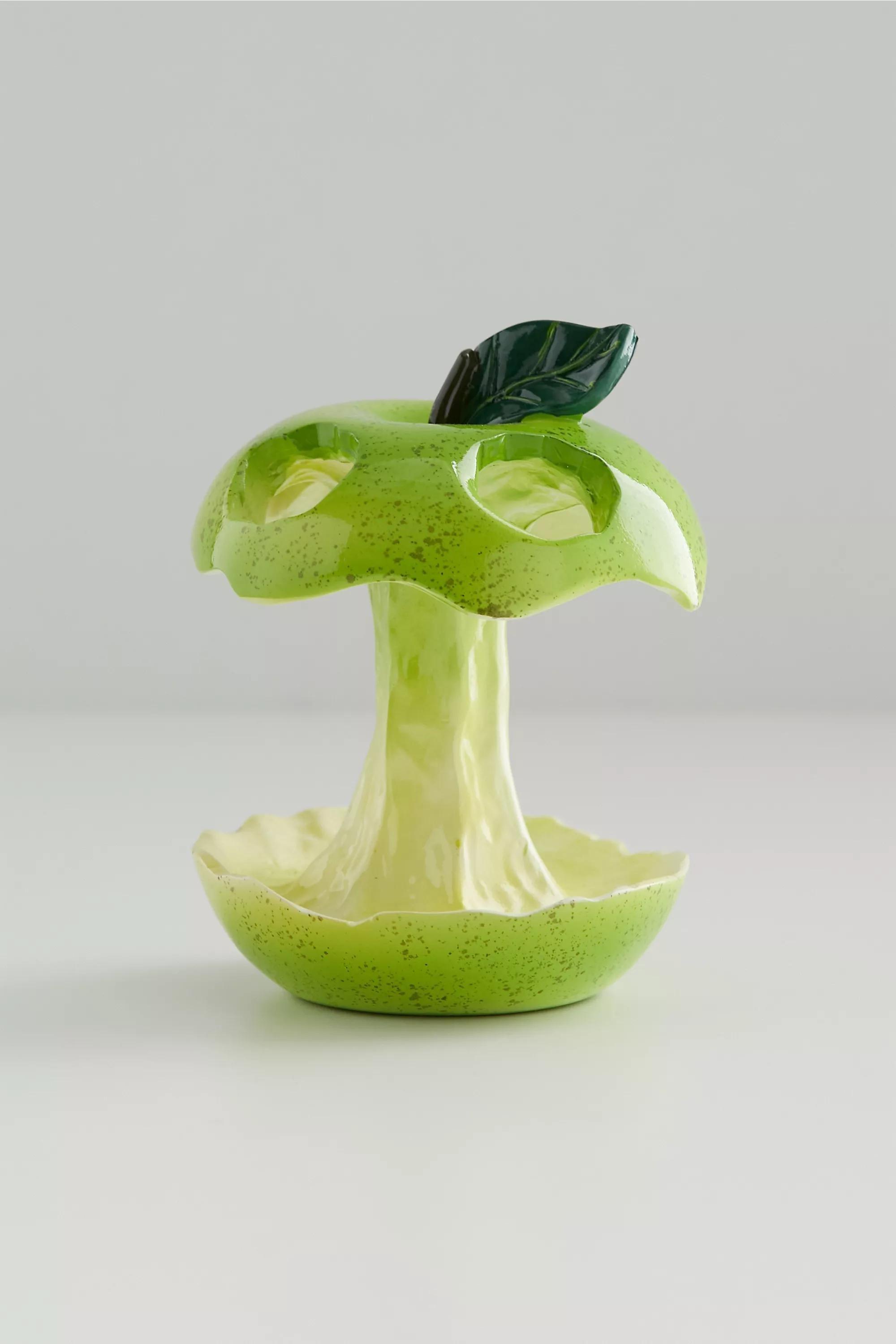 Green Trash Apple Toothbrush Holder, GRN, large image number 1