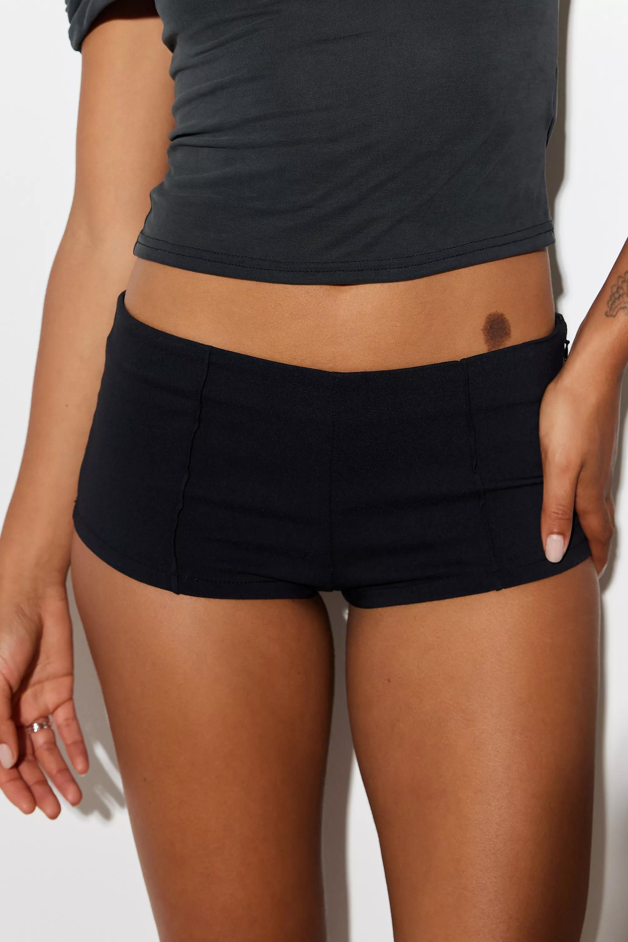 BLK Silence + Noise Sabrina Micro Shorts, , large image number 2