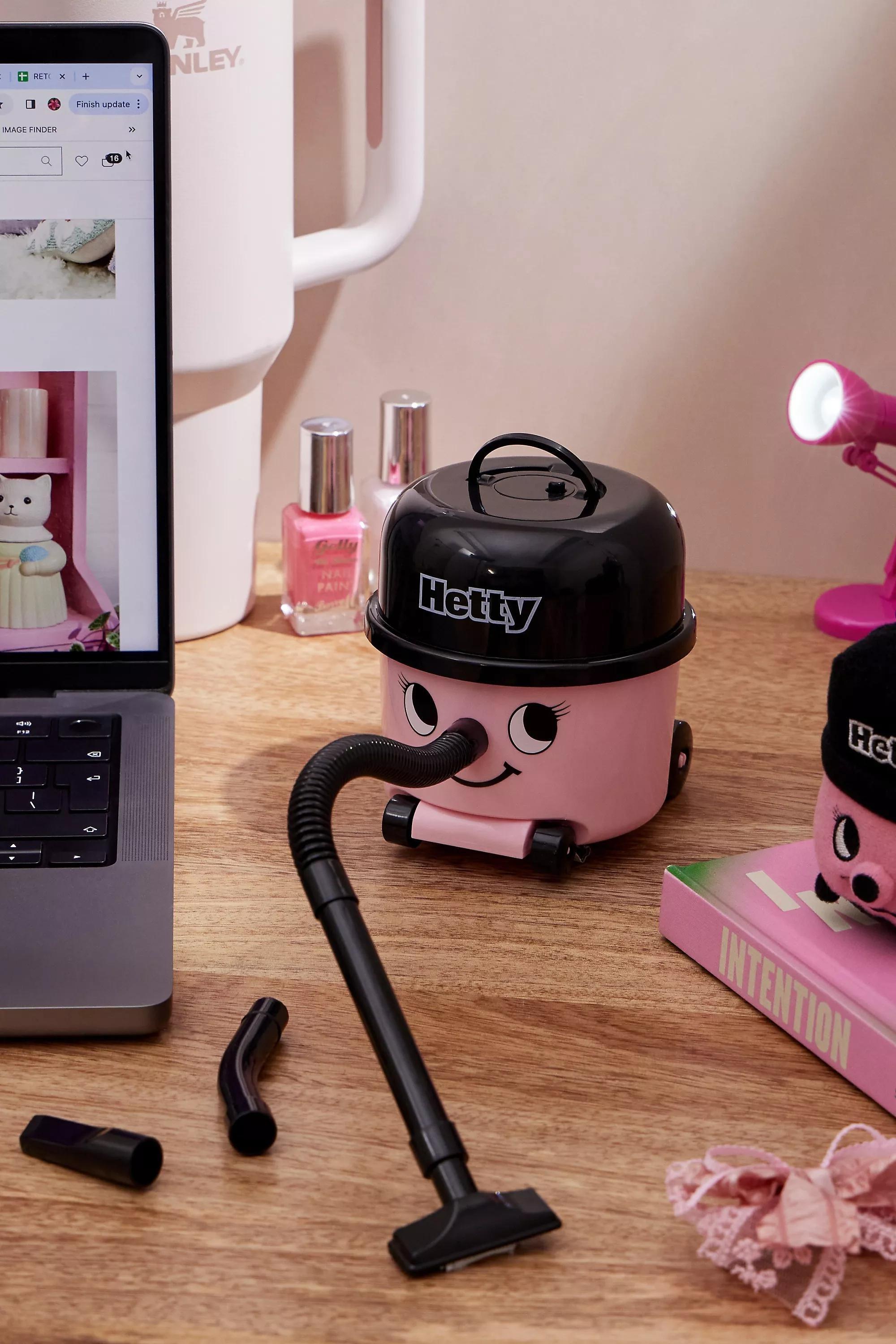 Pink Hetty Hoover Uo Exclusive Mini Vacuum Cleaner, , medium