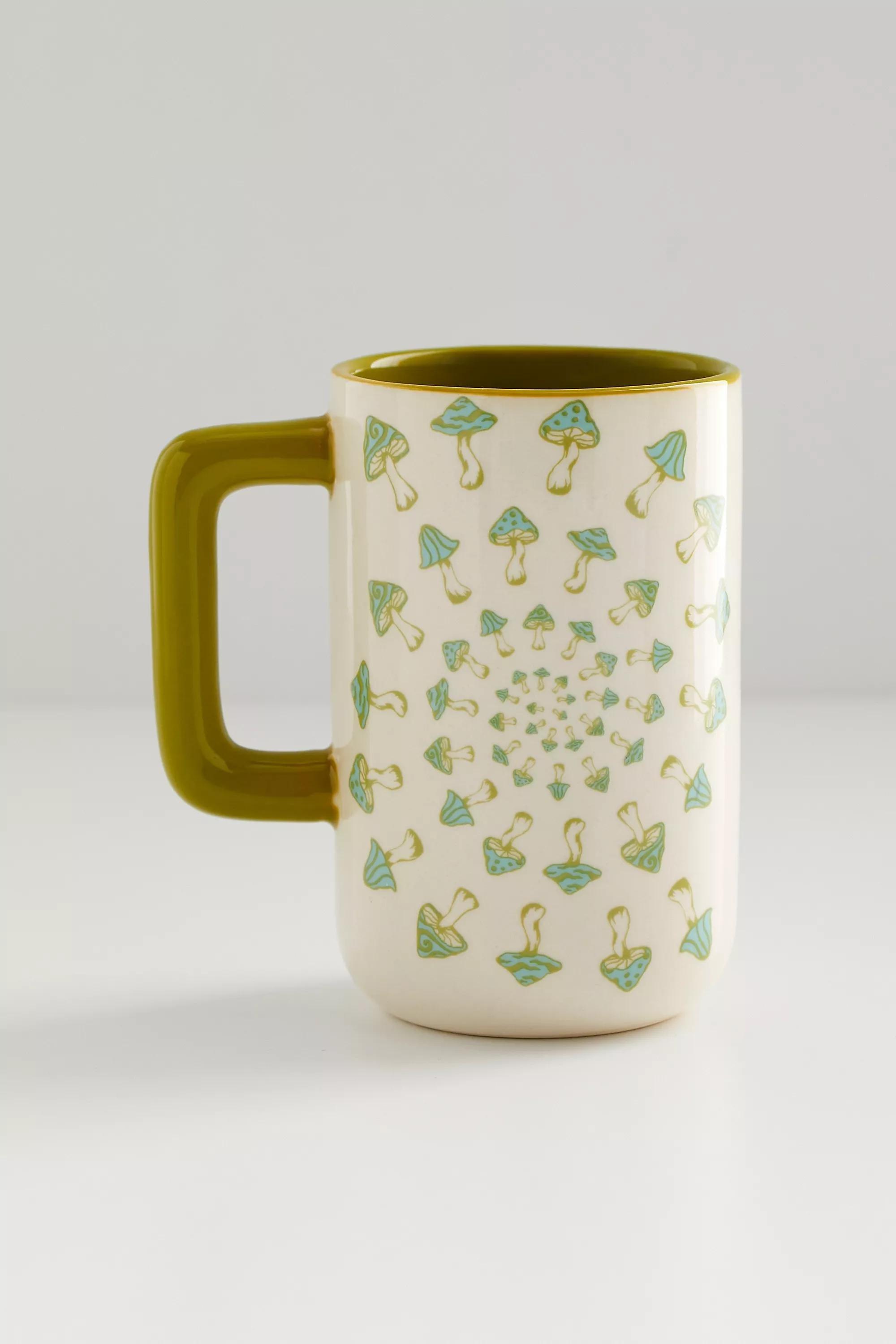 Green Mushroom Frankie Mug, GRN, large image number 1