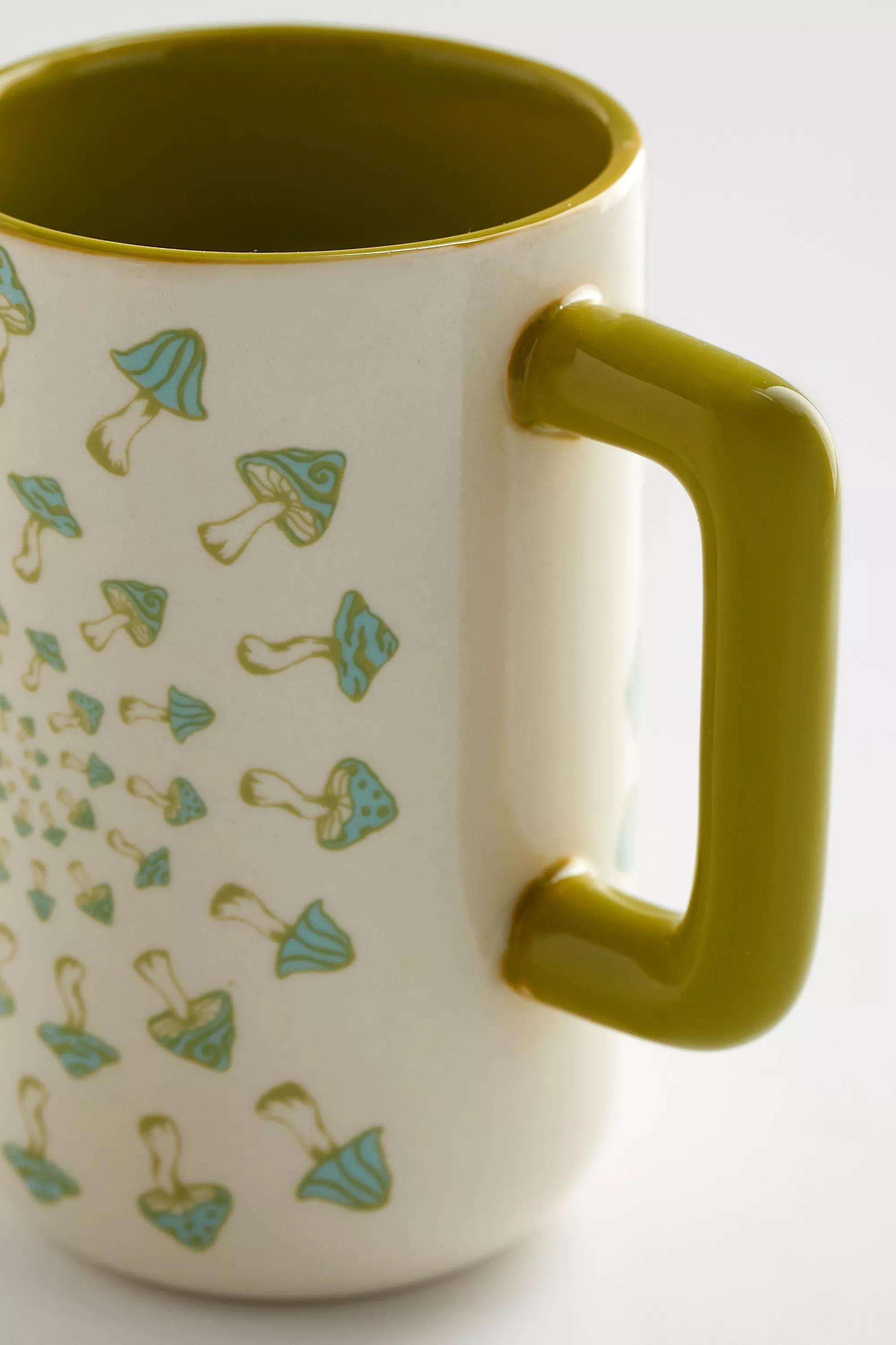 Green Mushroom Frankie Mug, GRN, large image number 3