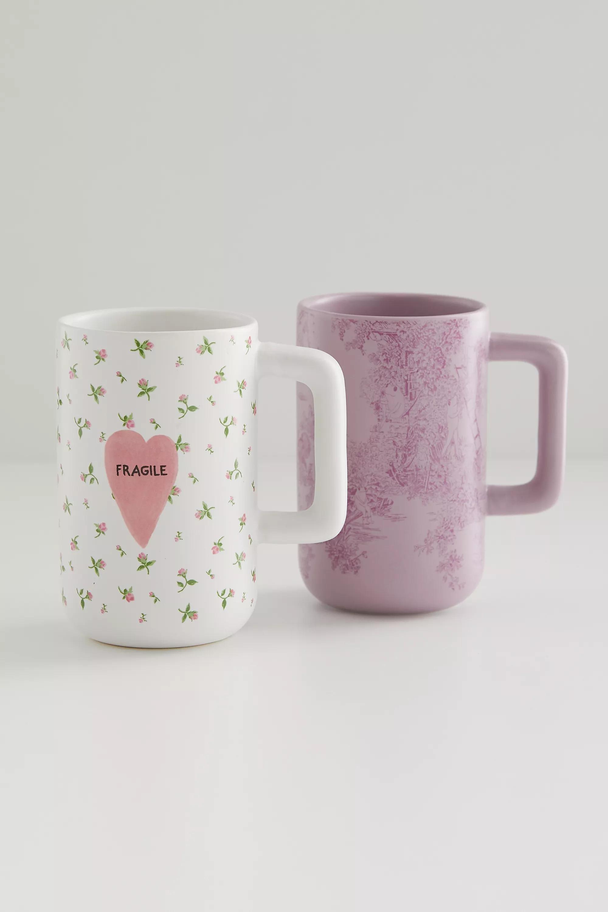 White Flower Frankie Mug, WHT, large image number 3