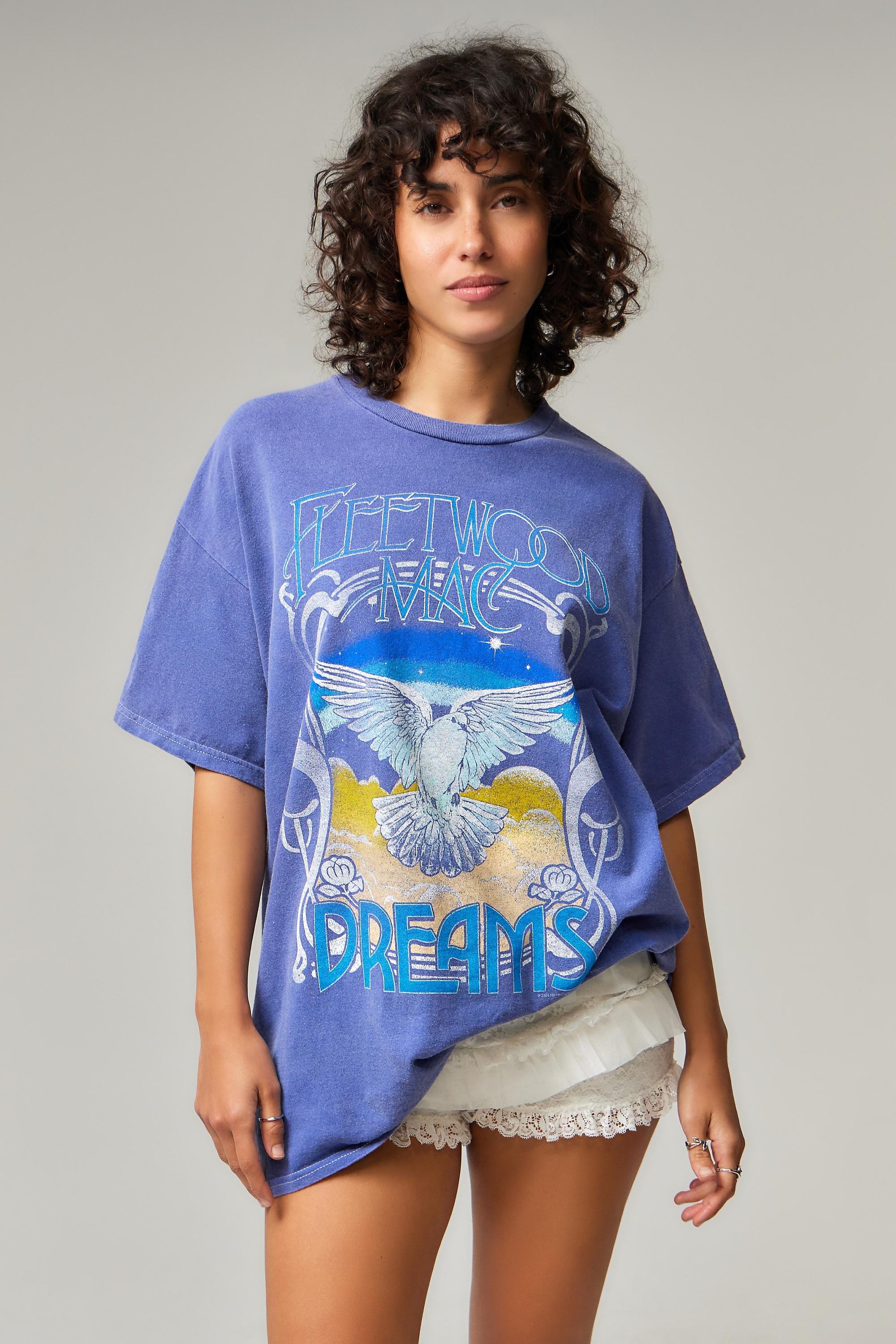 BLUE UO Fleetwood Mac T-Shirt, , large image number 0