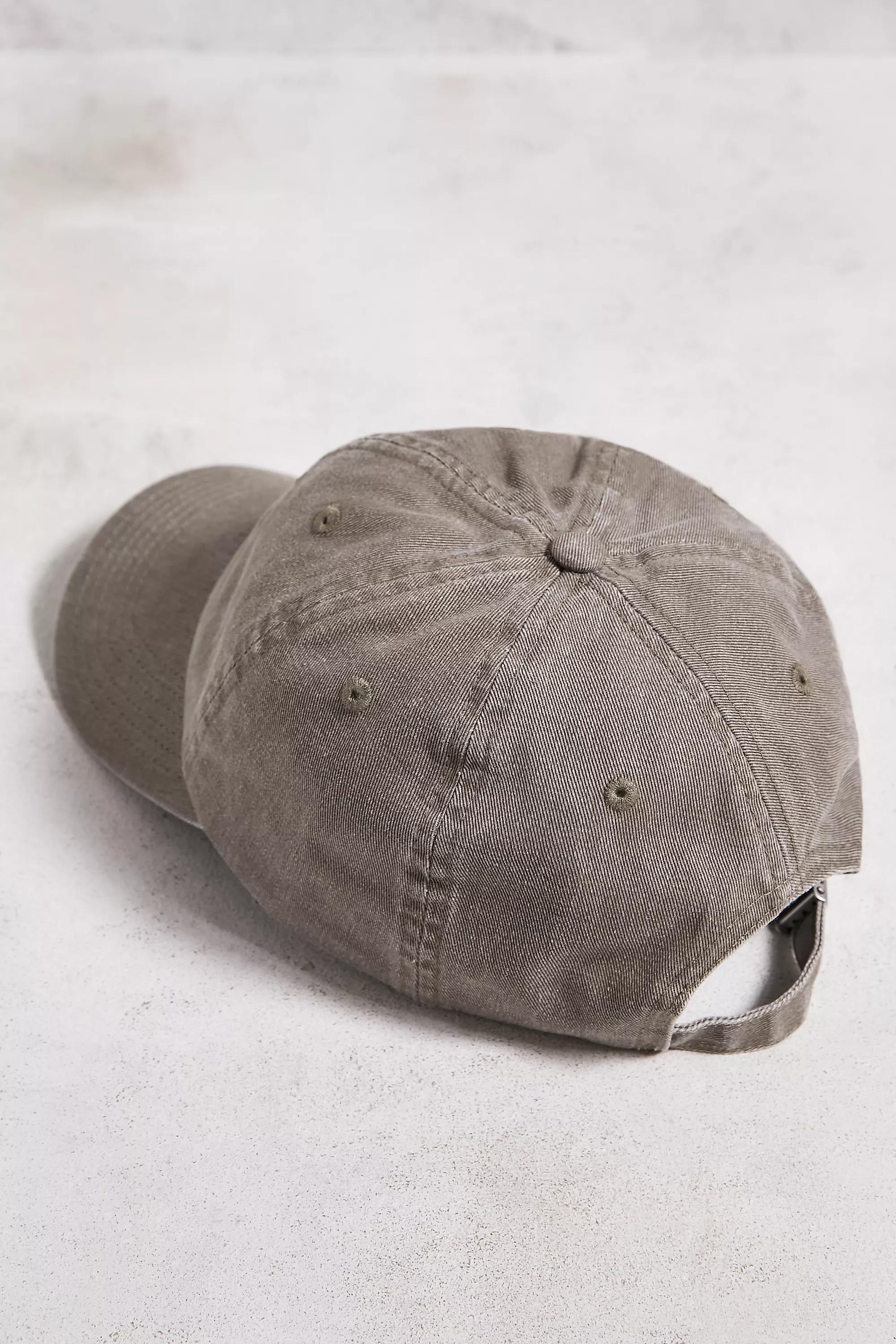 Taupe UO Mushroom Embroidered Cap, TAUPE, large image number 3