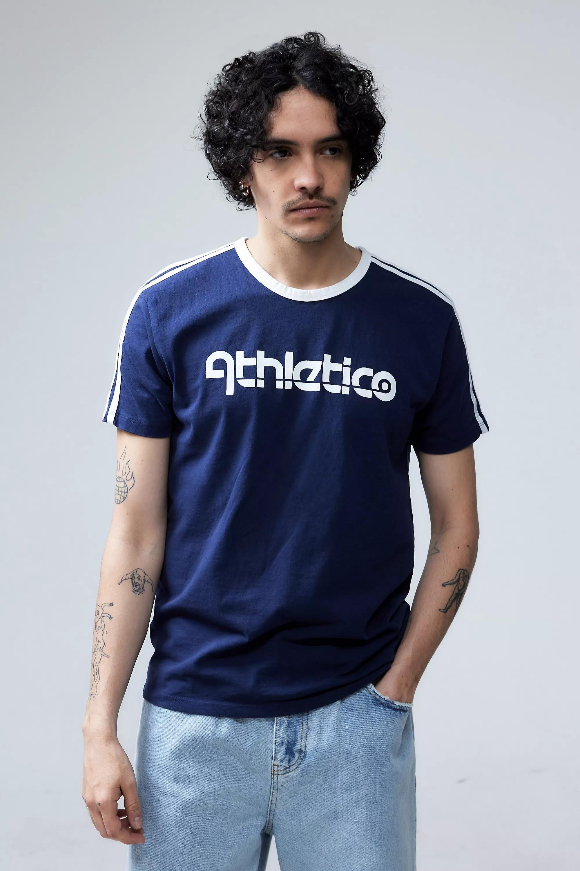 Blue Uo Athletico Navy T-Shirt, , large image number 0
