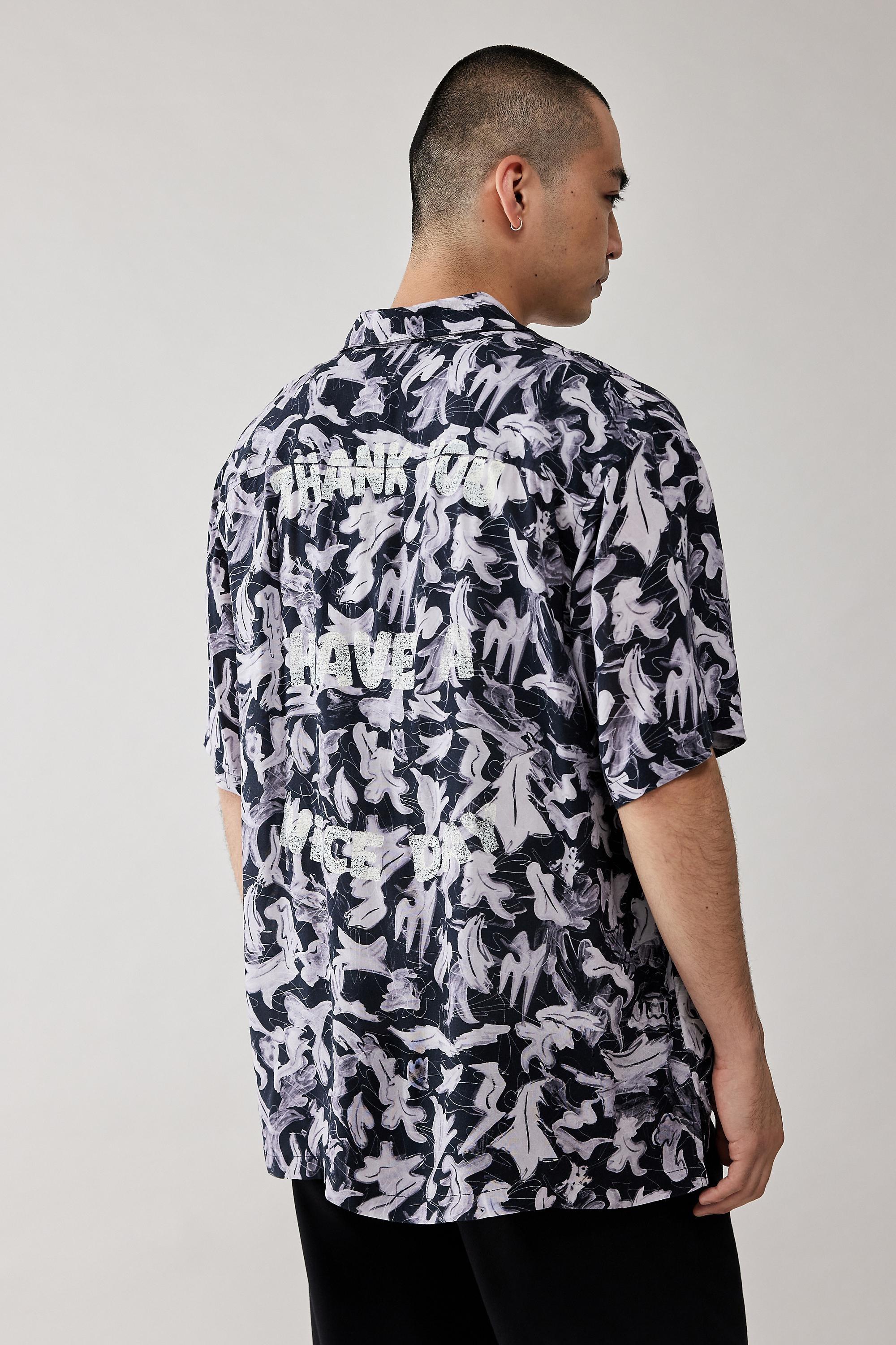 Black Motif Bdg Shirt, , large image number 3
