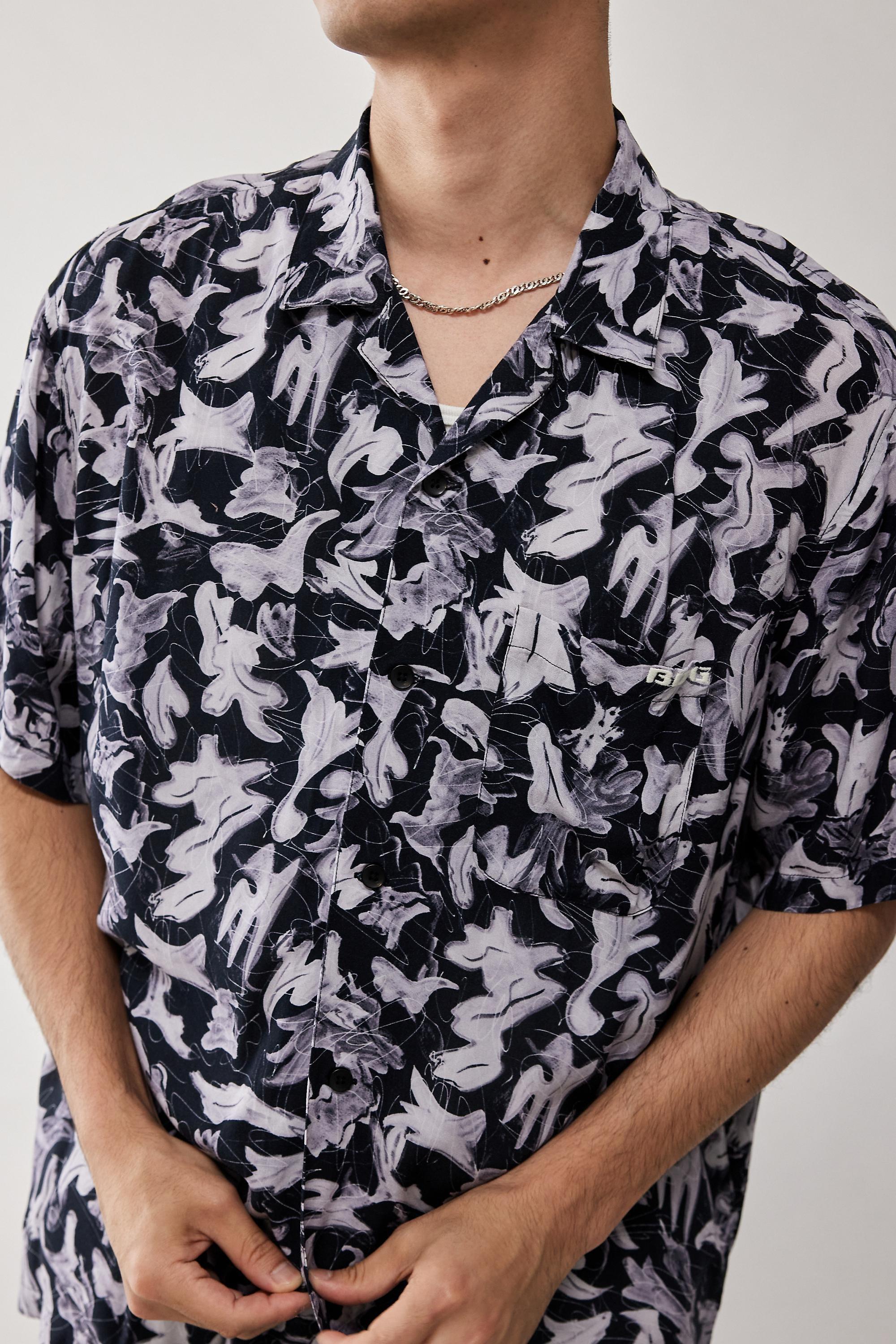 Black Motif Bdg Shirt, , large image number 4