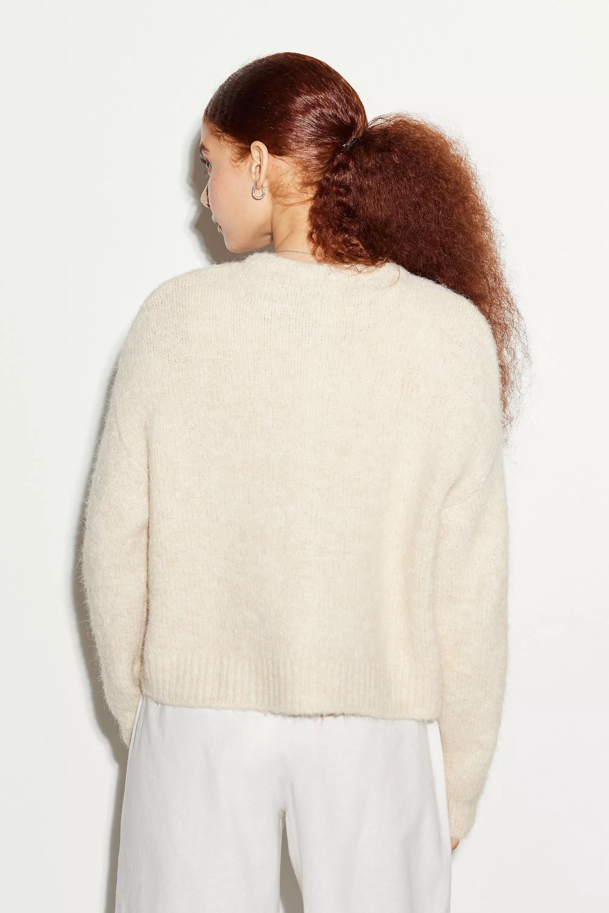 Cream Dakota Knit Cardigan, , large image number 2