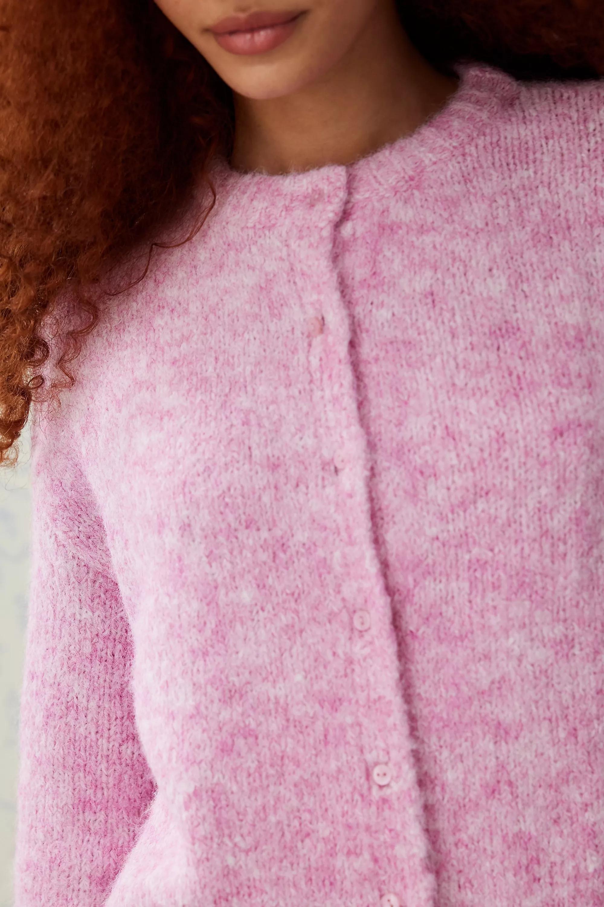 Pink Uo Dakota Knit Cardigan, , large image number 2