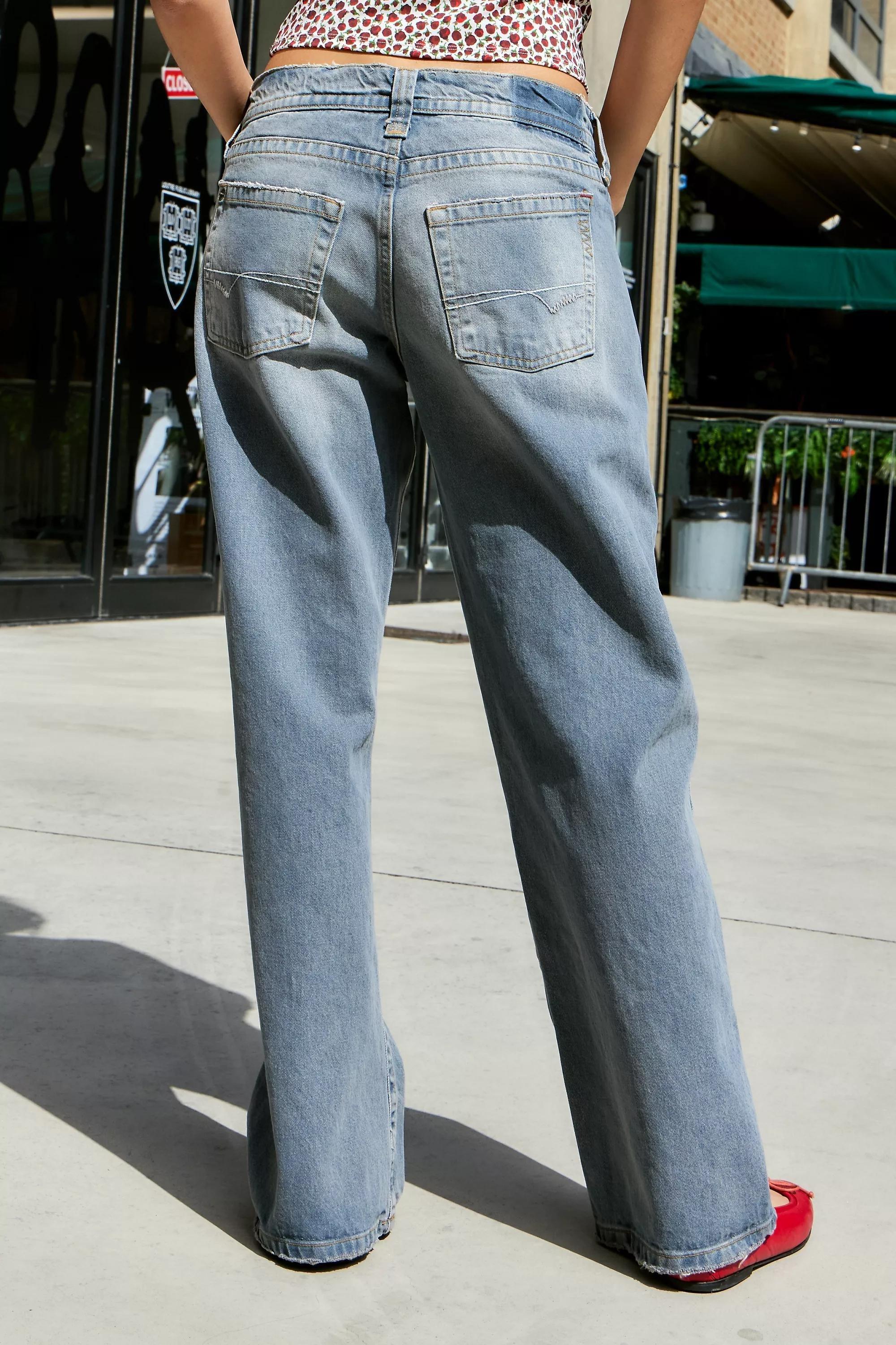 Grey Bdg Detailed Jeans, , large image number 4