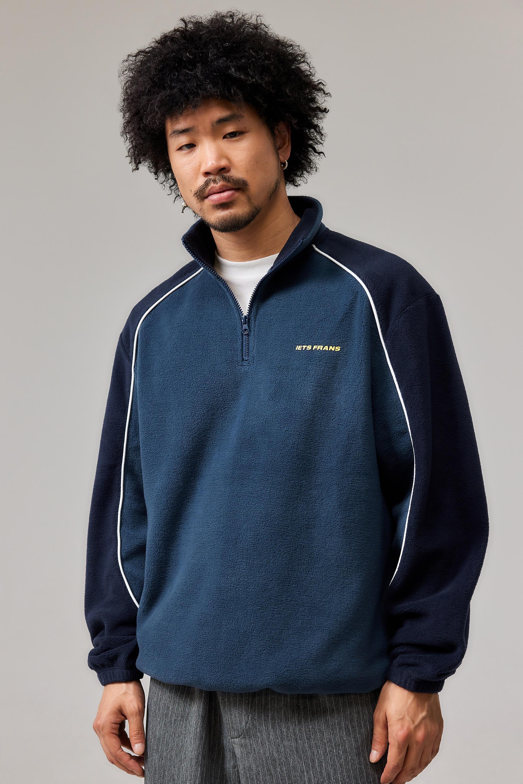 Blue UO Tapestry Fleece, , large image number 0