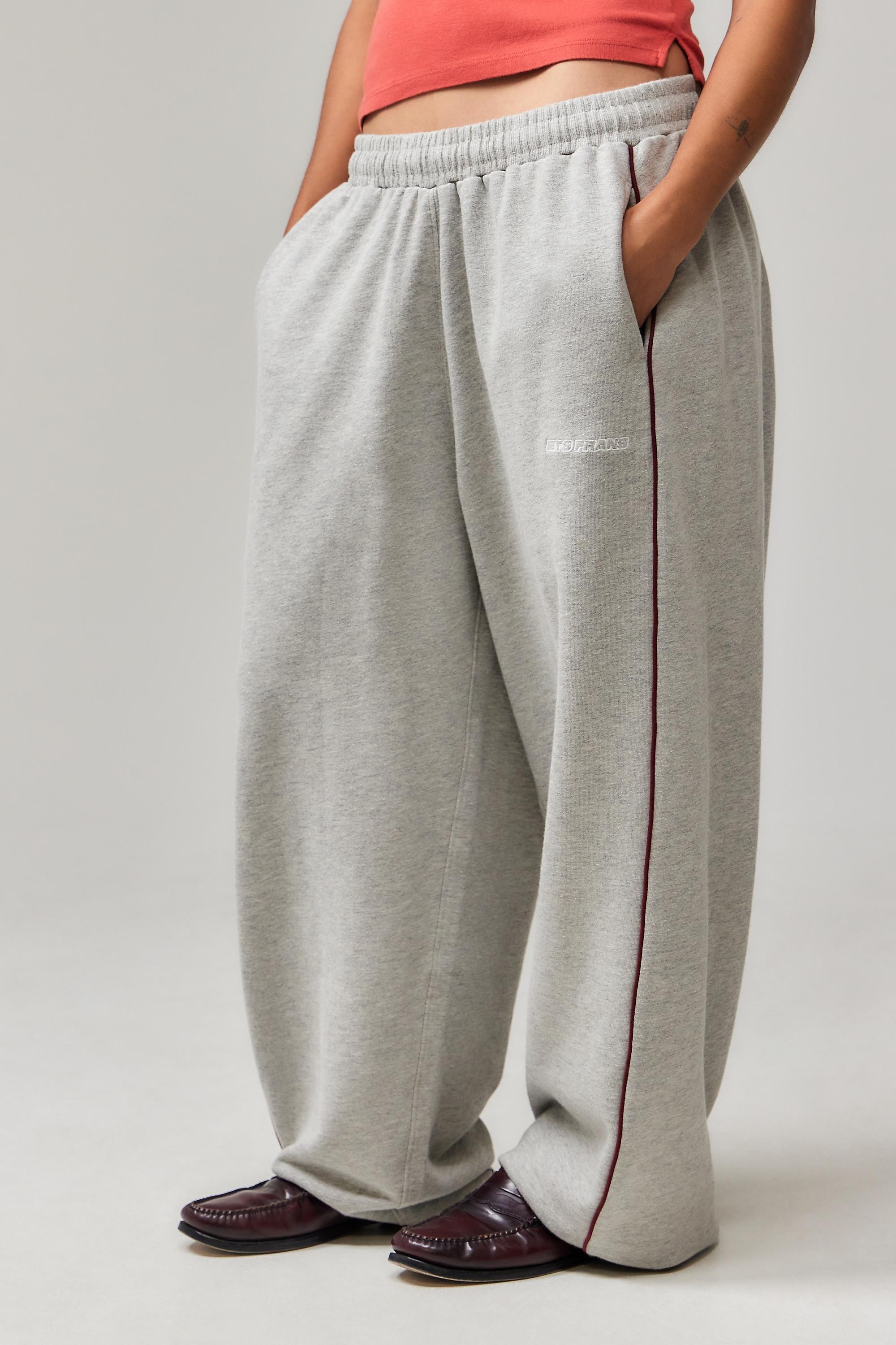 Urban Outfitters GREY iets frans. Harri Applique Joggers Azadea UAE