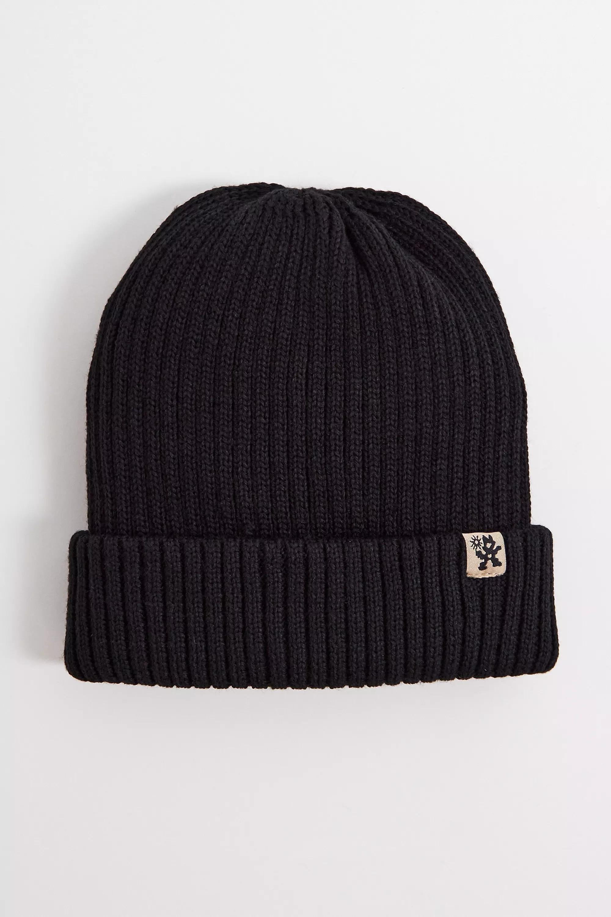 Black Ayker Beanie, BLK, large image number 0