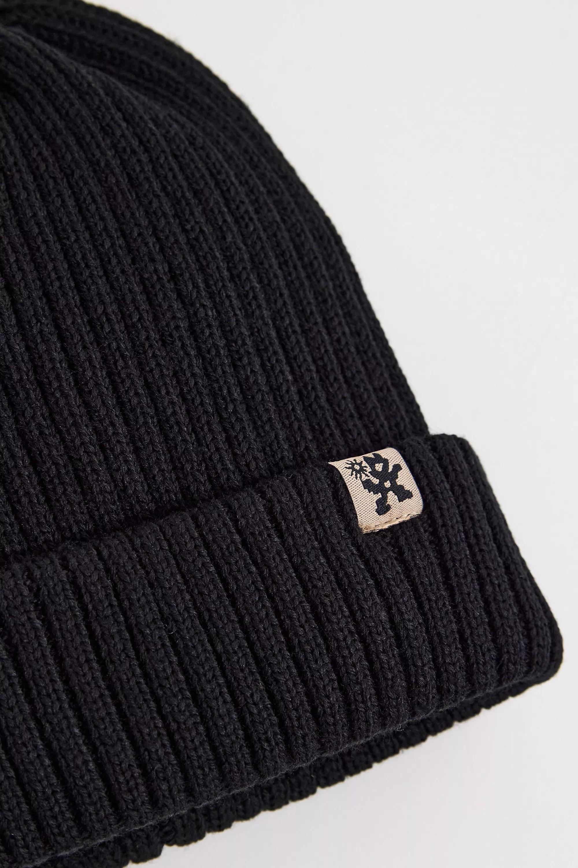 Black Ayker Beanie, BLK, large image number 2