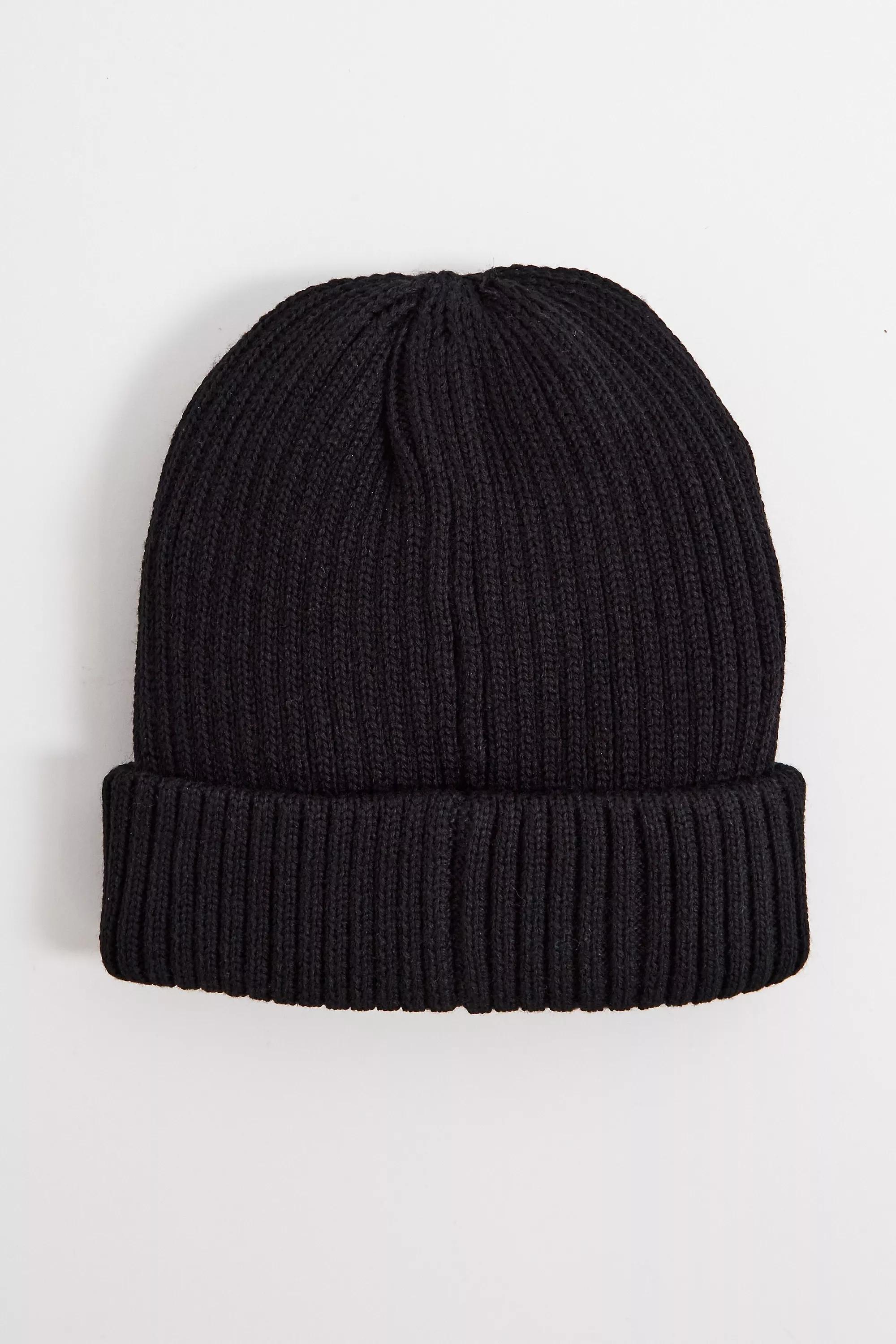 Black Ayker Beanie, BLK, large image number 3