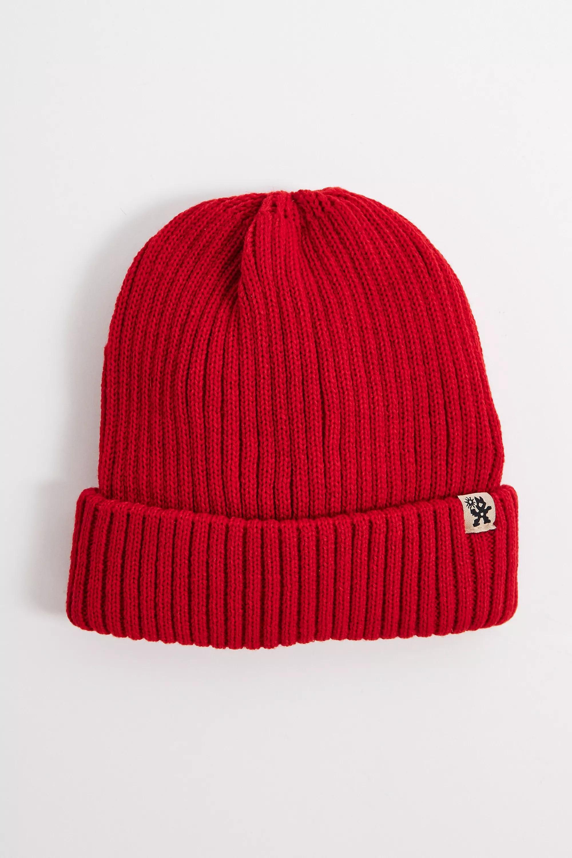 Red Ayker Beanie, RED, large image number 0